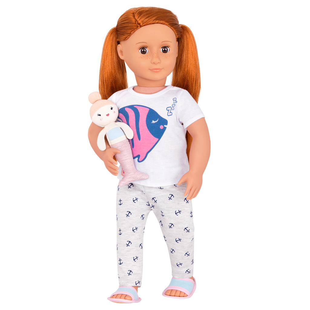 Seaside Sleepover Pajama Outfit for 18-inch Dolls