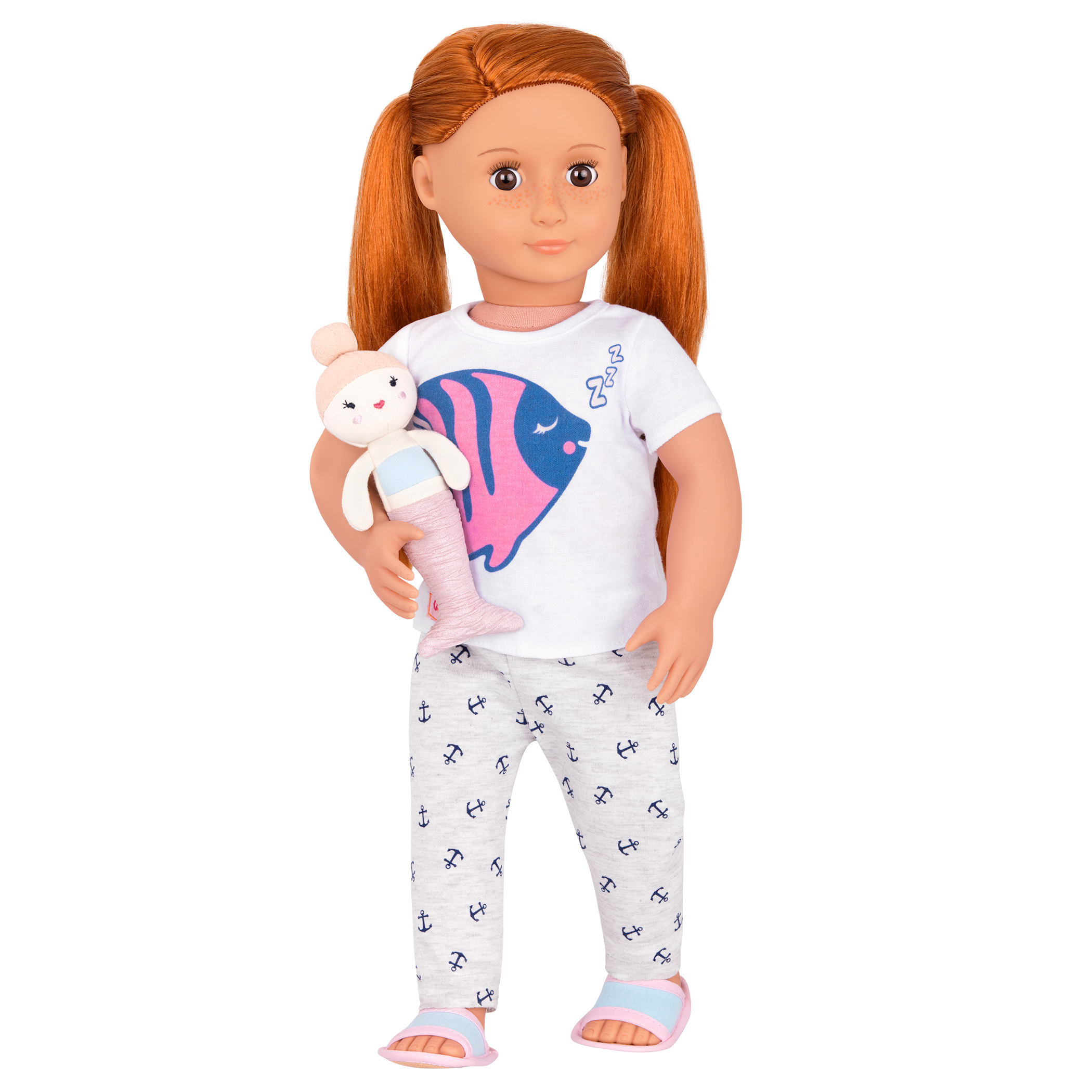 Seaside Sleepover Pajama Outfit for 18-inch Dolls