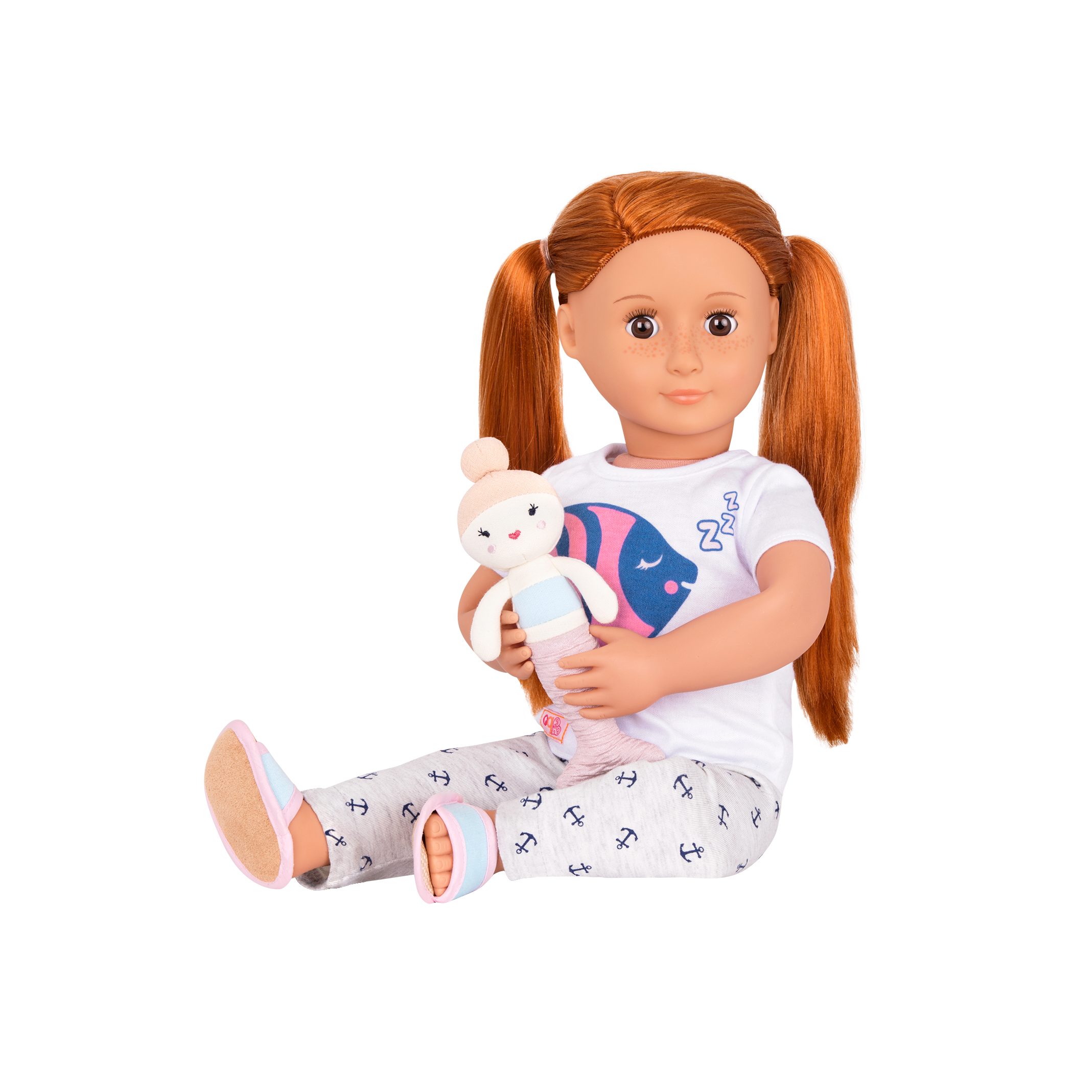 Seaside Sleepover Pajama Outfit for 18-inch Dolls