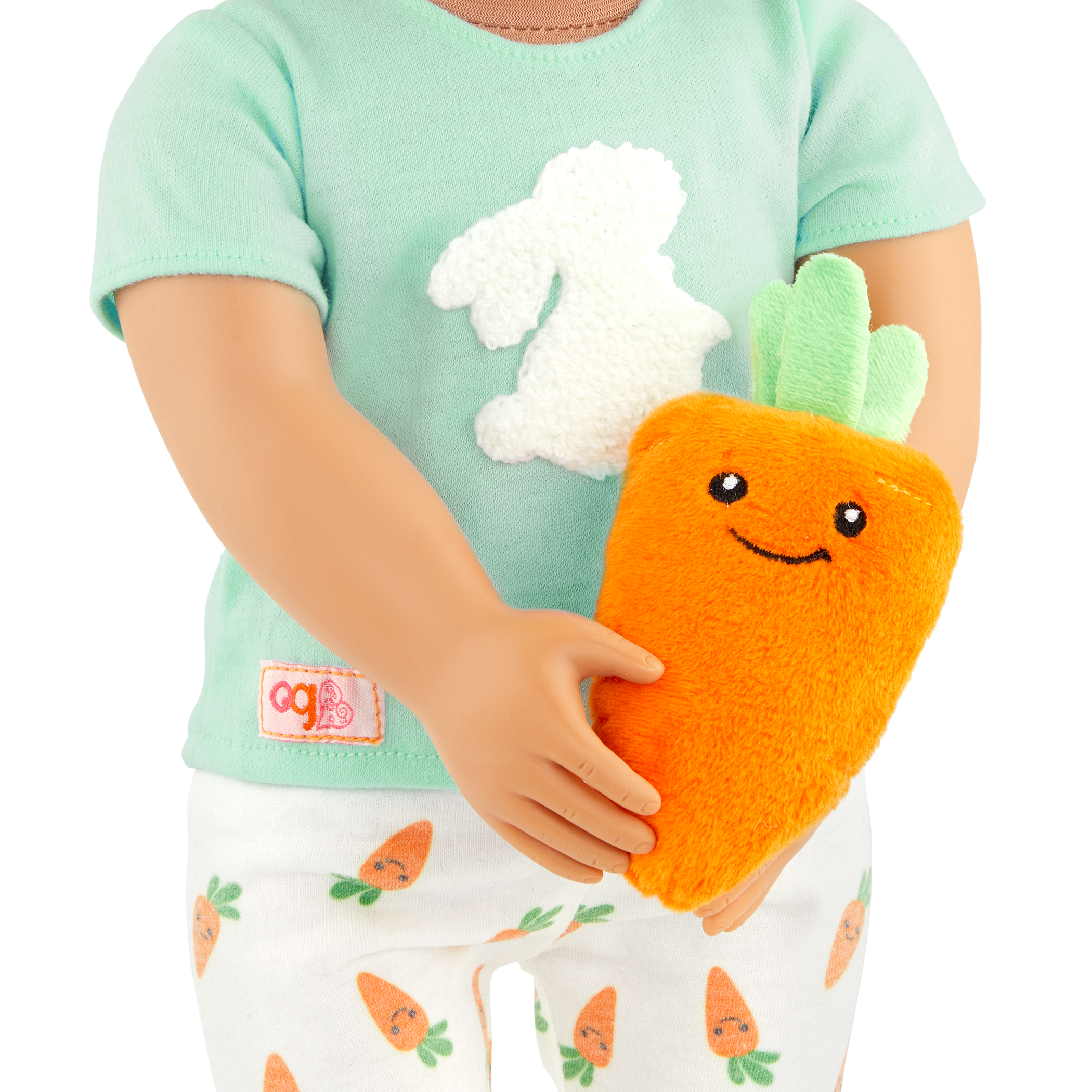 Our Generation Bedtime Bunny Pajama Outfit for 18-inch Boy Dolls