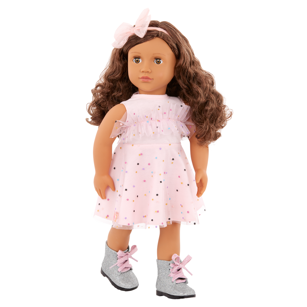 Our Generation Pink & Colourful Outfit for 18 inch dolls