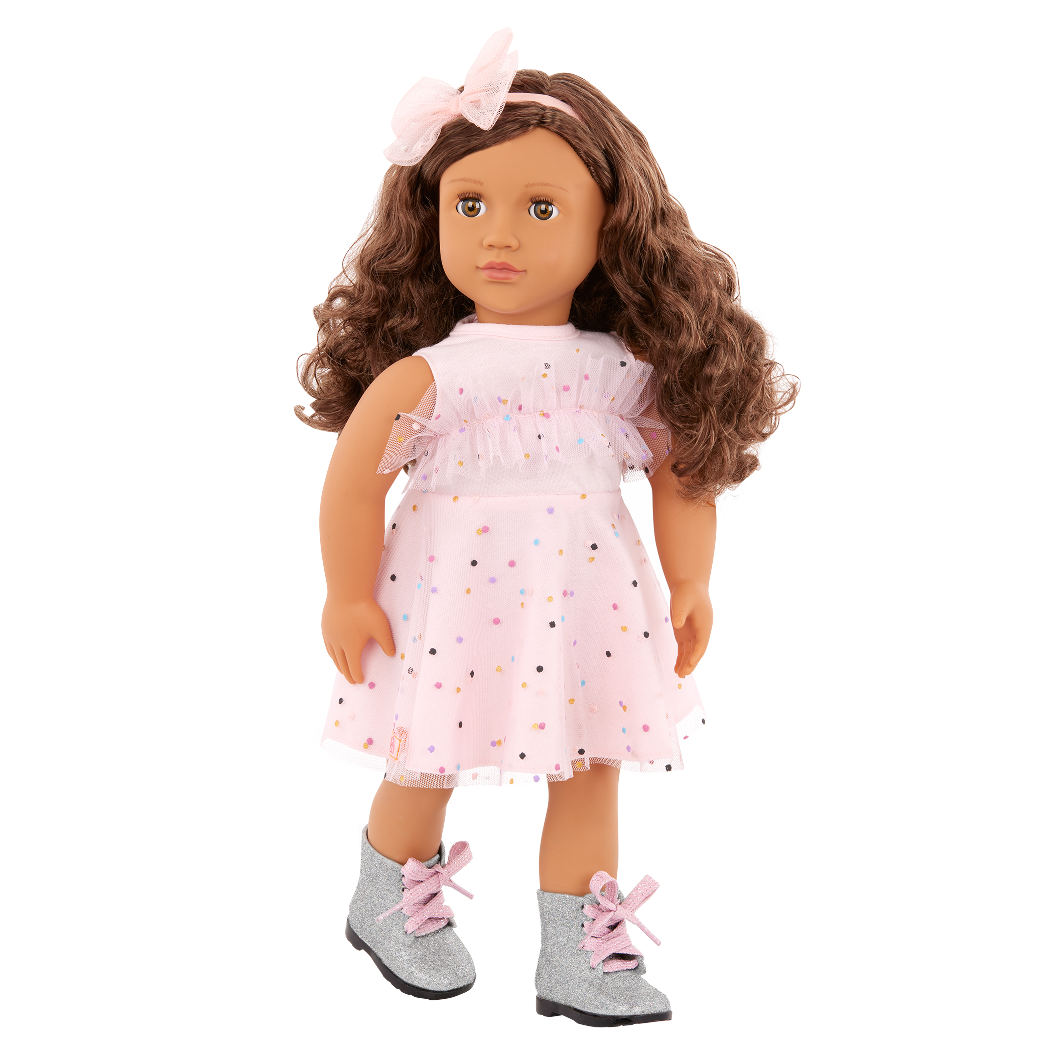 Our Generation Pink & Colourful Outfit for 18 inch dolls