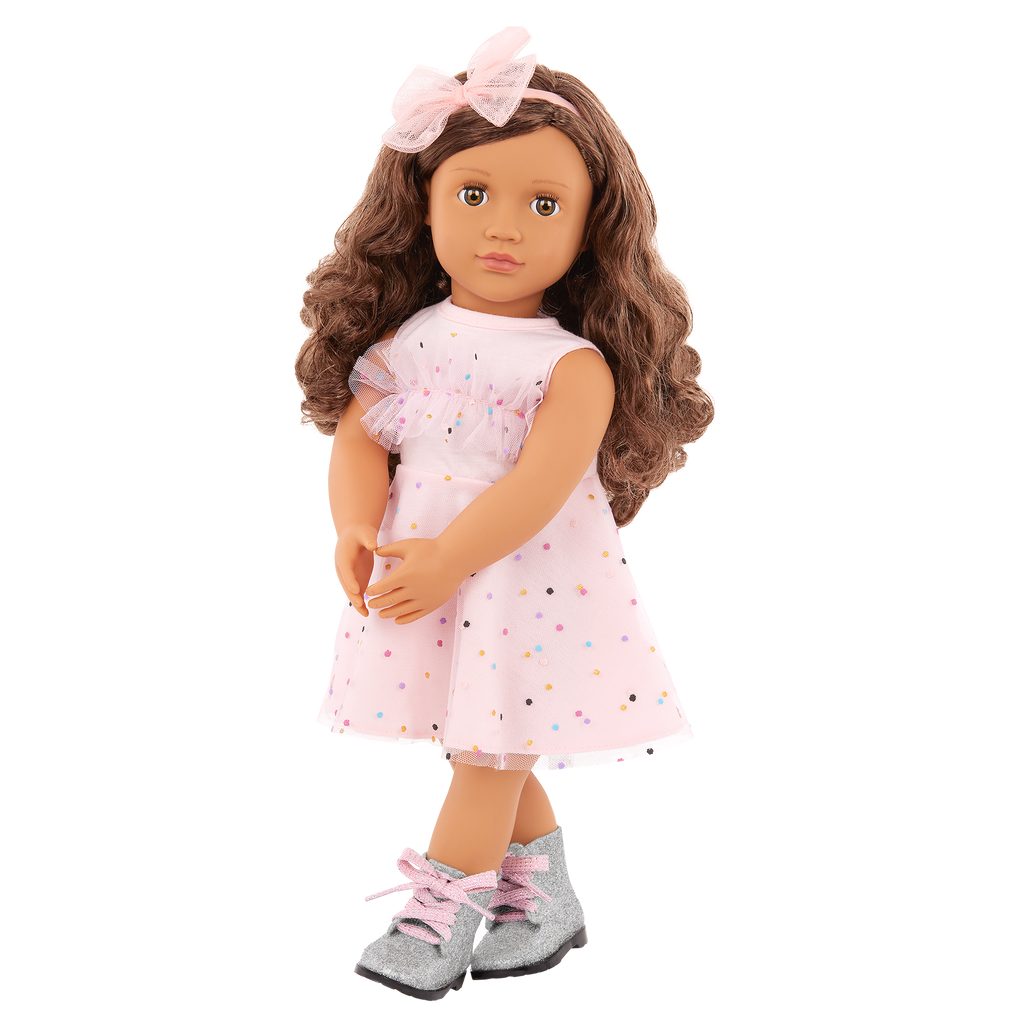 Our Generation Pink & Colourful Outfit for 18 inch dolls