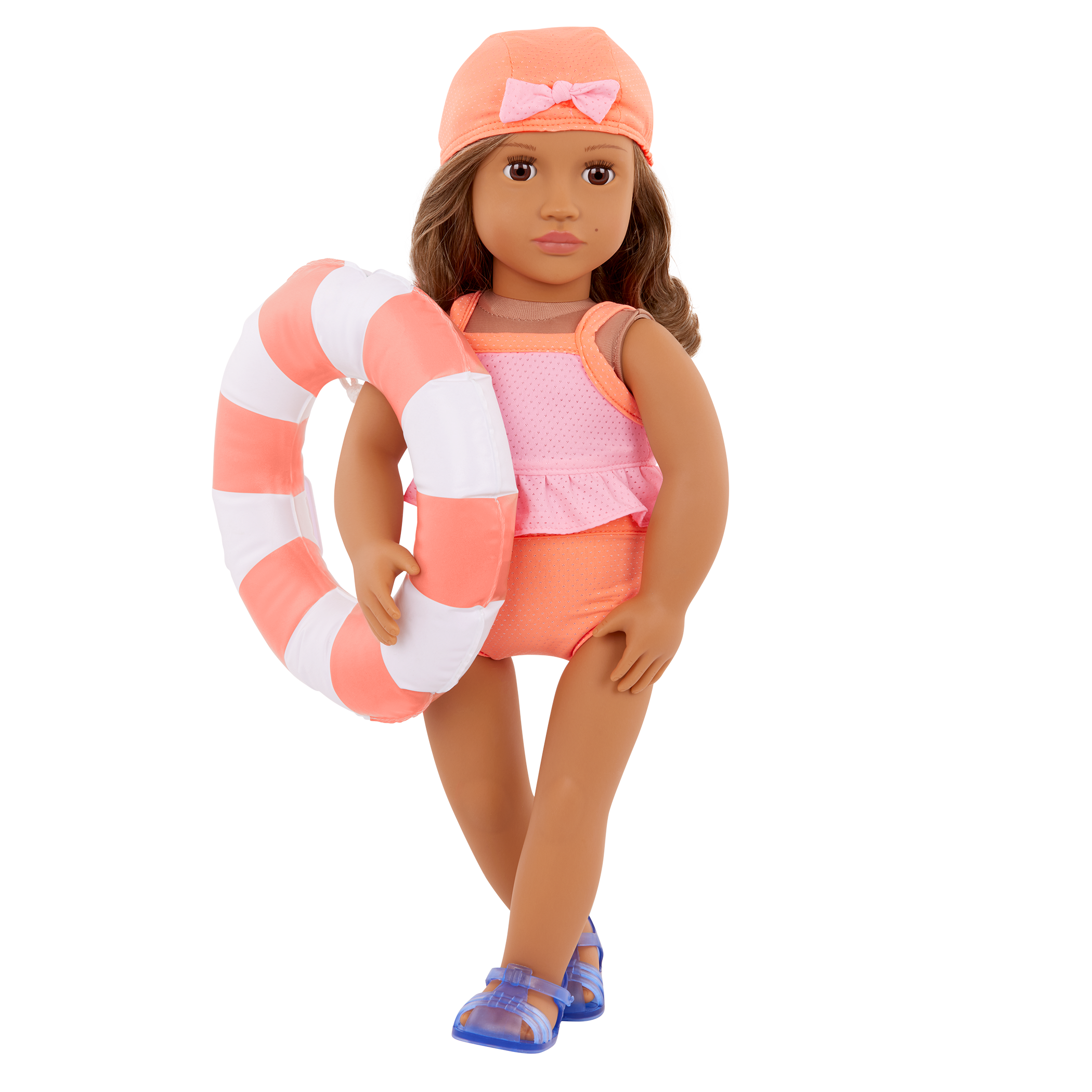 Our Generation Floaty Fun swimwear outfit for 18 inch dolls