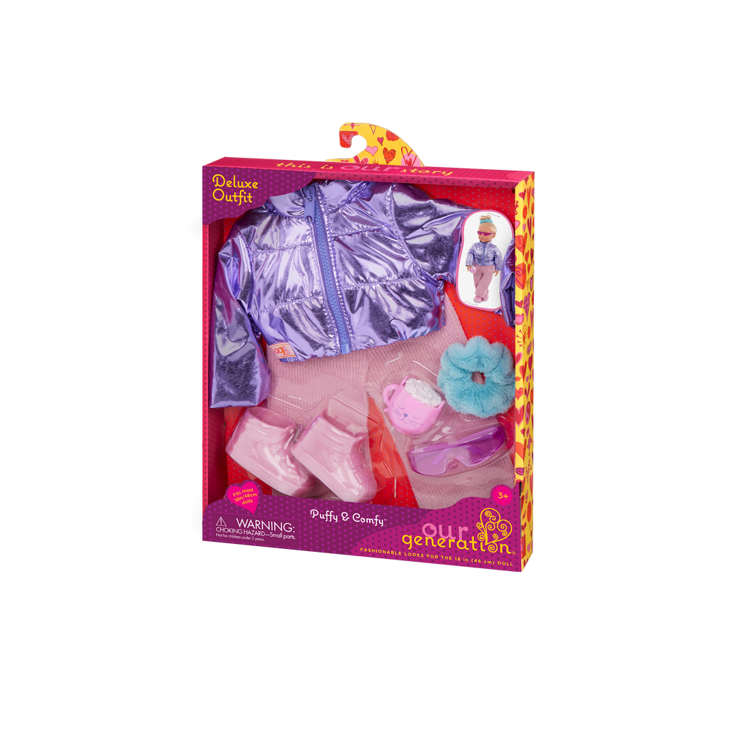Our Generation Puffy & Comfy Outfit for 18-inch Dolls