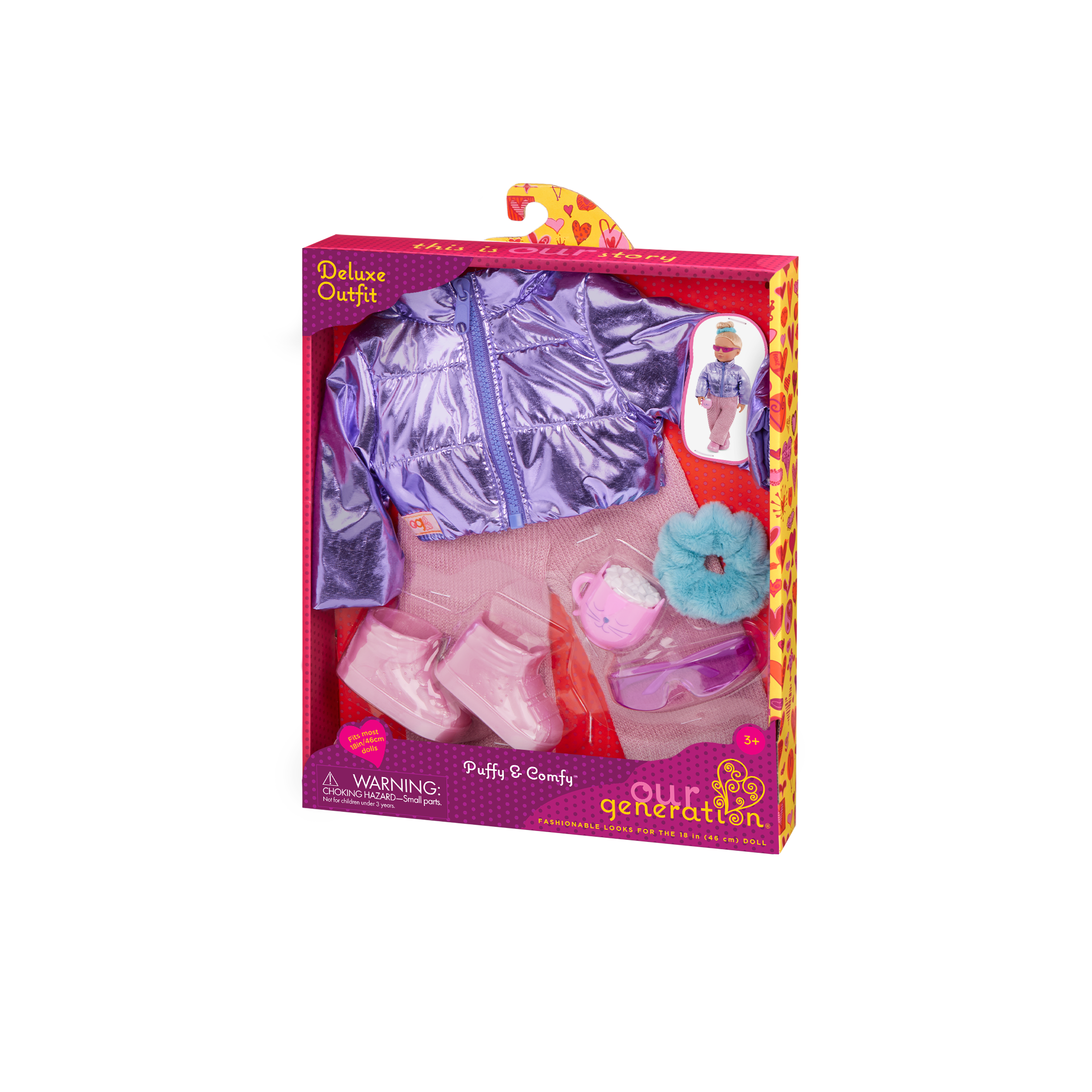 Our Generation Puffy & Comfy Outfit for 18-inch Dolls