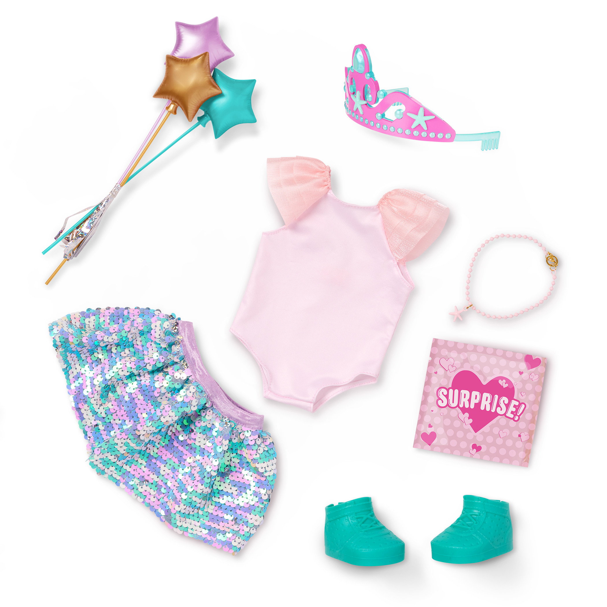 Our Generation Sequin Surprise Outfit for 46 cm Dolls