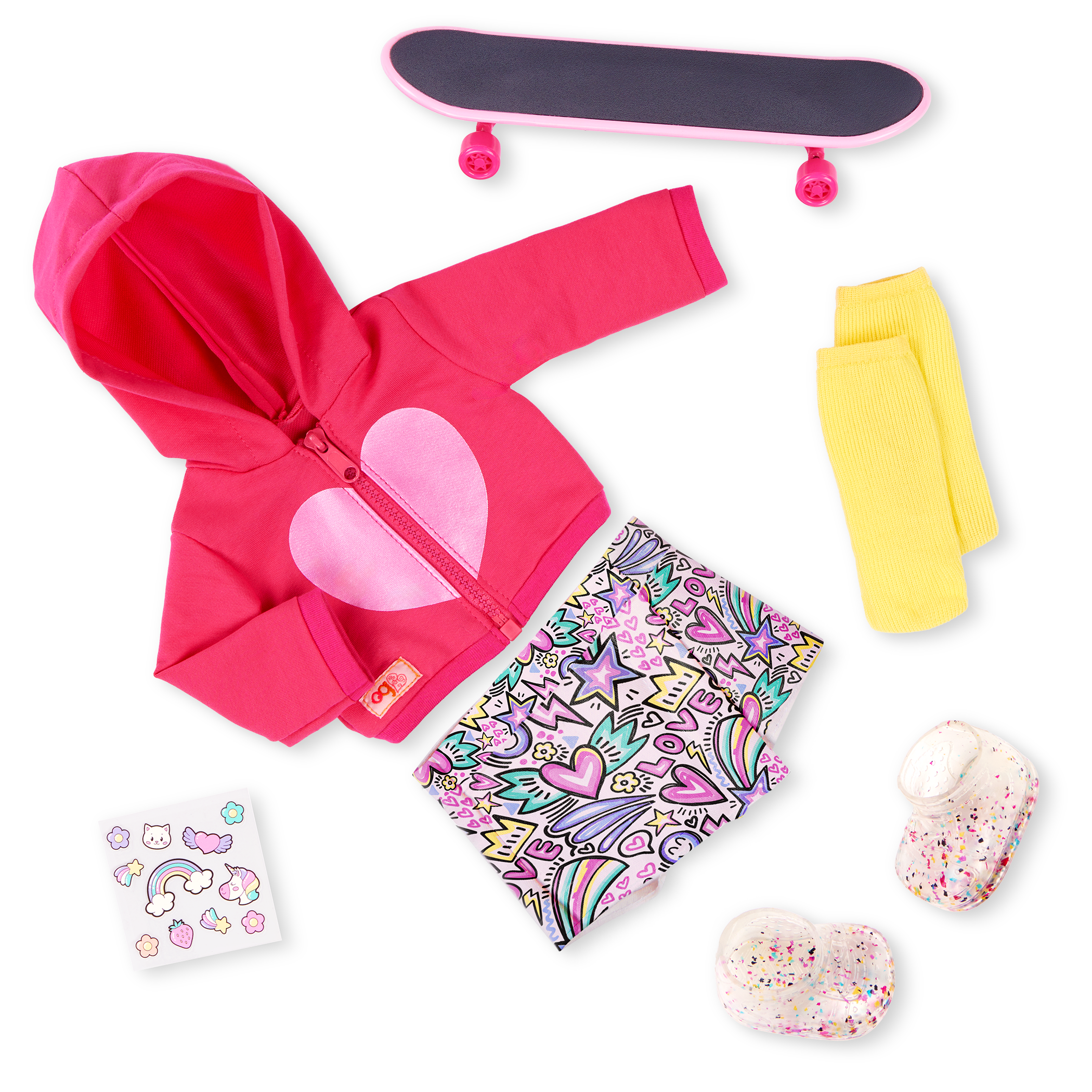 Our Generation Skate into Fun Outfit for 46 cm Dolls