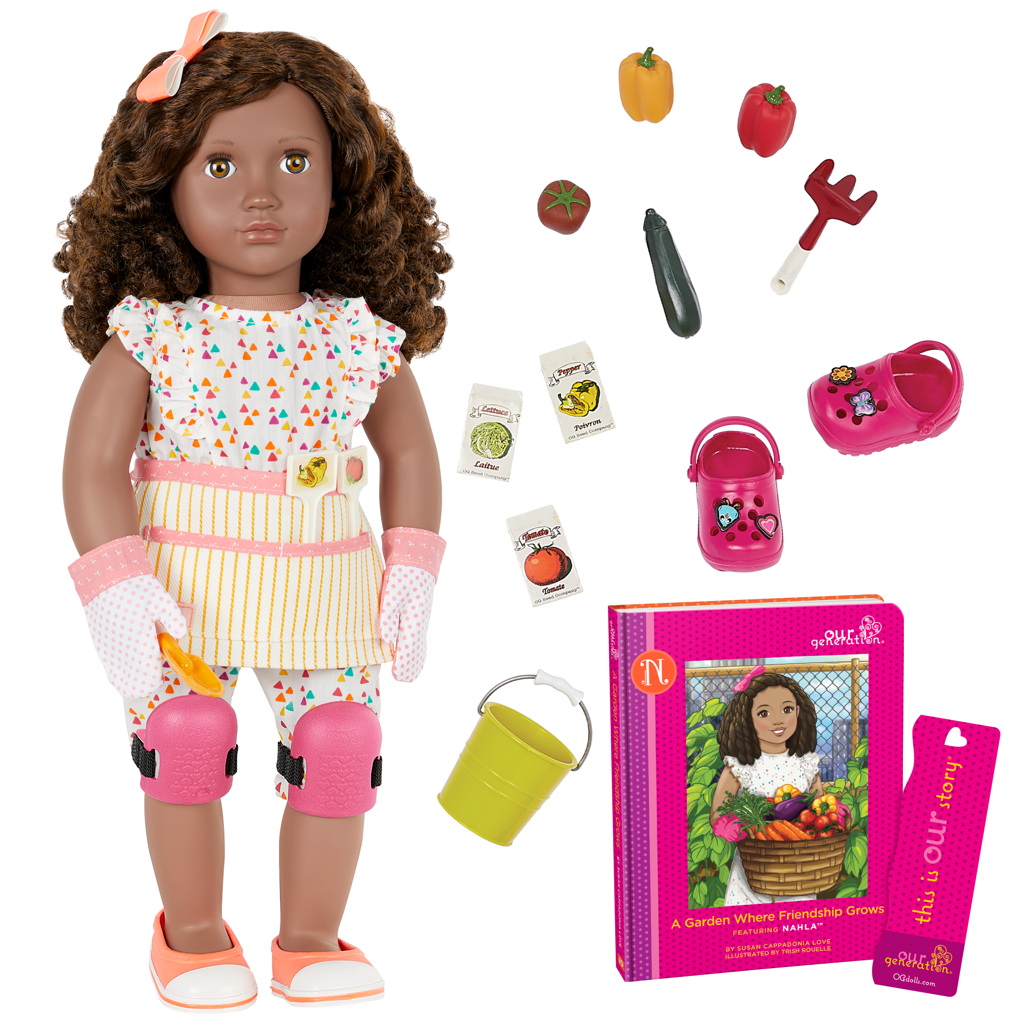 Our Gen 4 - Doll Nahla with Book