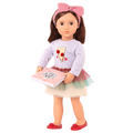 Our Generation Posable 18-inch Pizza Chef Doll Francesca