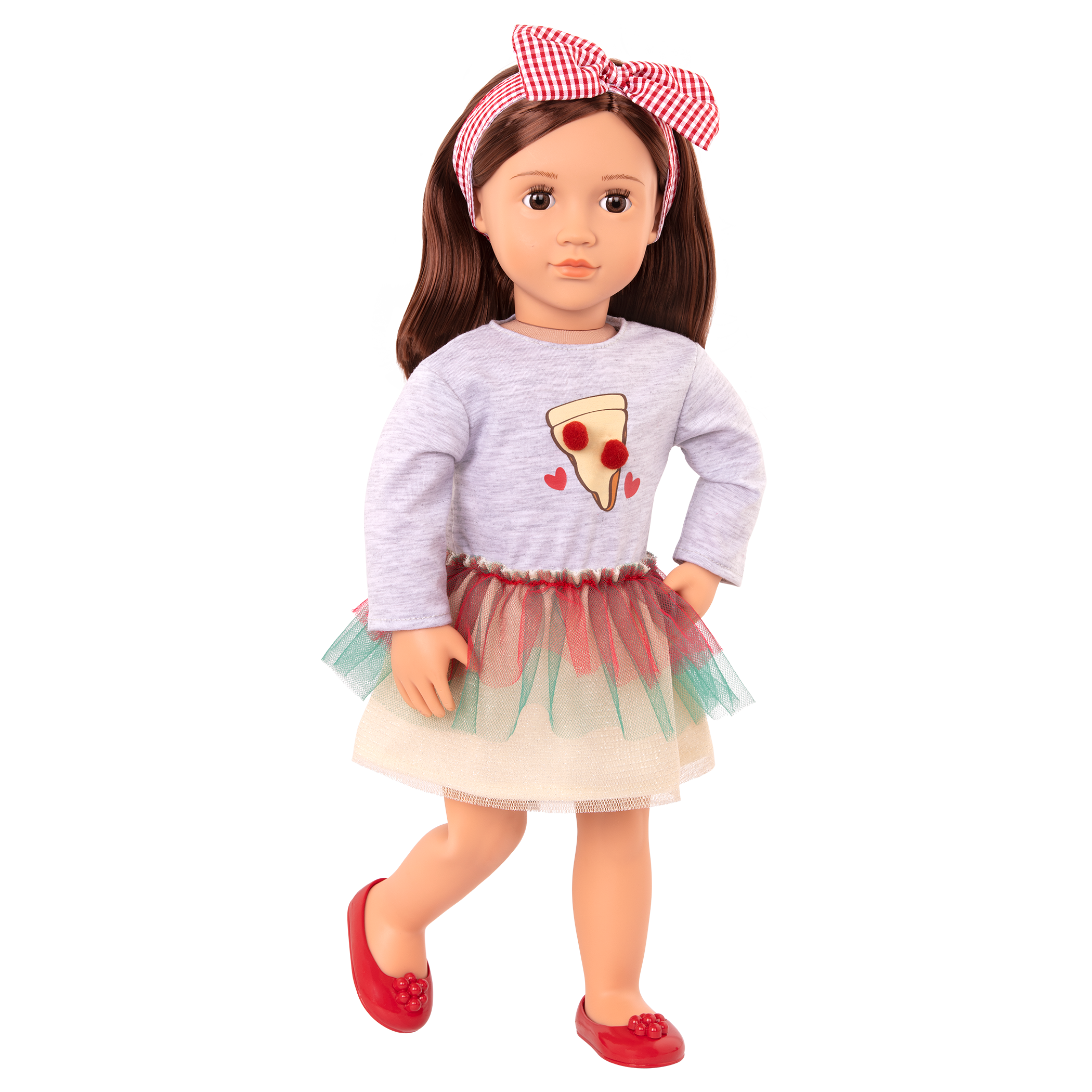 Our Generation Posable 18-inch Pizza Chef Doll Francesca