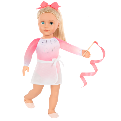 Posable 18-inch Rhythmic Gymnastics Doll Diane