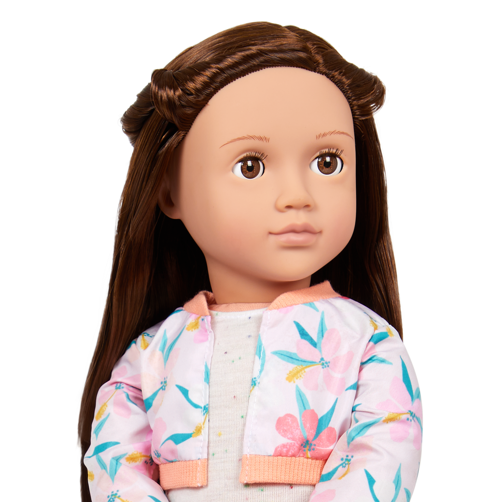 Our Generation Posable 18-inch Doll Reese & Storybook