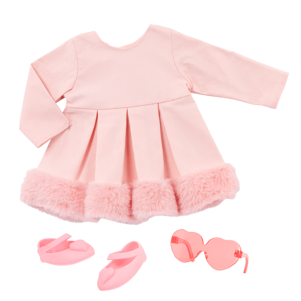 Our Generation 18-inch Multicolored Hair Doll Rosa