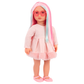 Our Generation 18-inch Multicolored Hair Doll Rosa