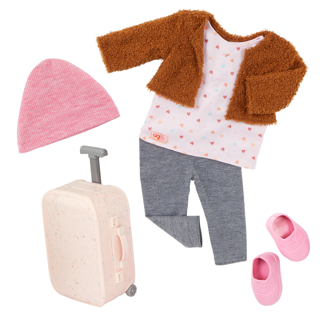 Our Generation 18-inch Travel Doll Lisandra