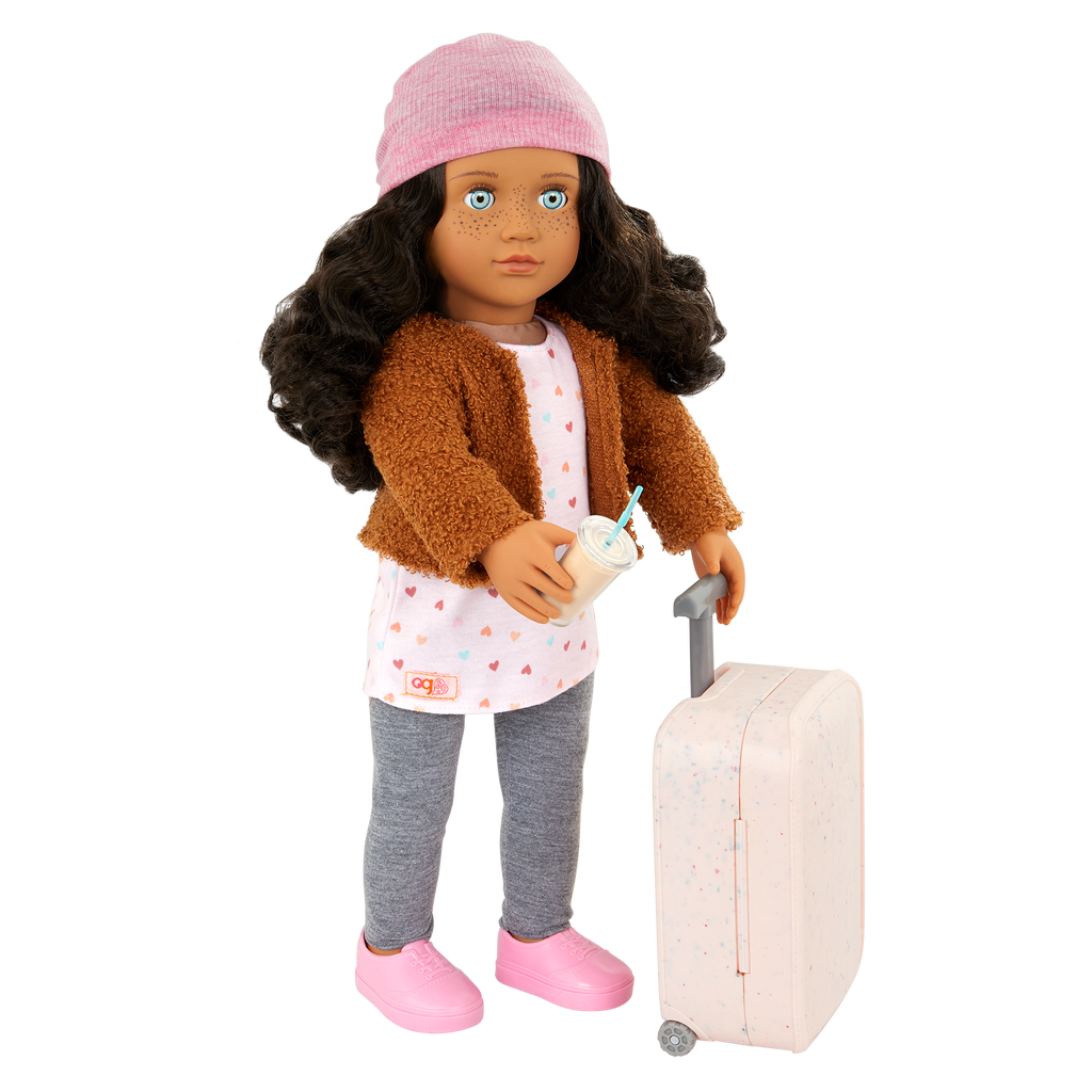 Our Generation 18-inch Travel Doll Lisandra