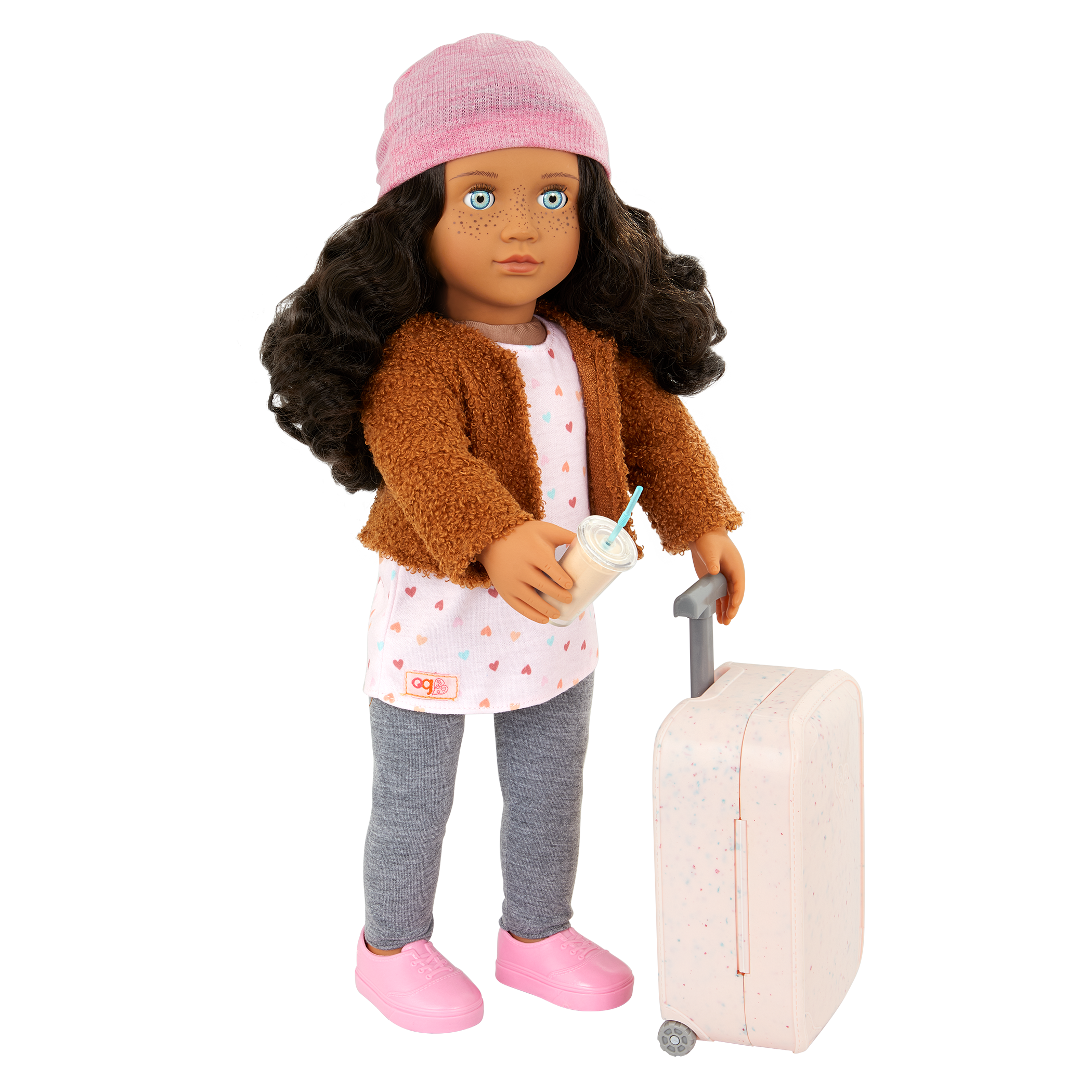 Our Generation 18-inch Travel Doll Lisandra