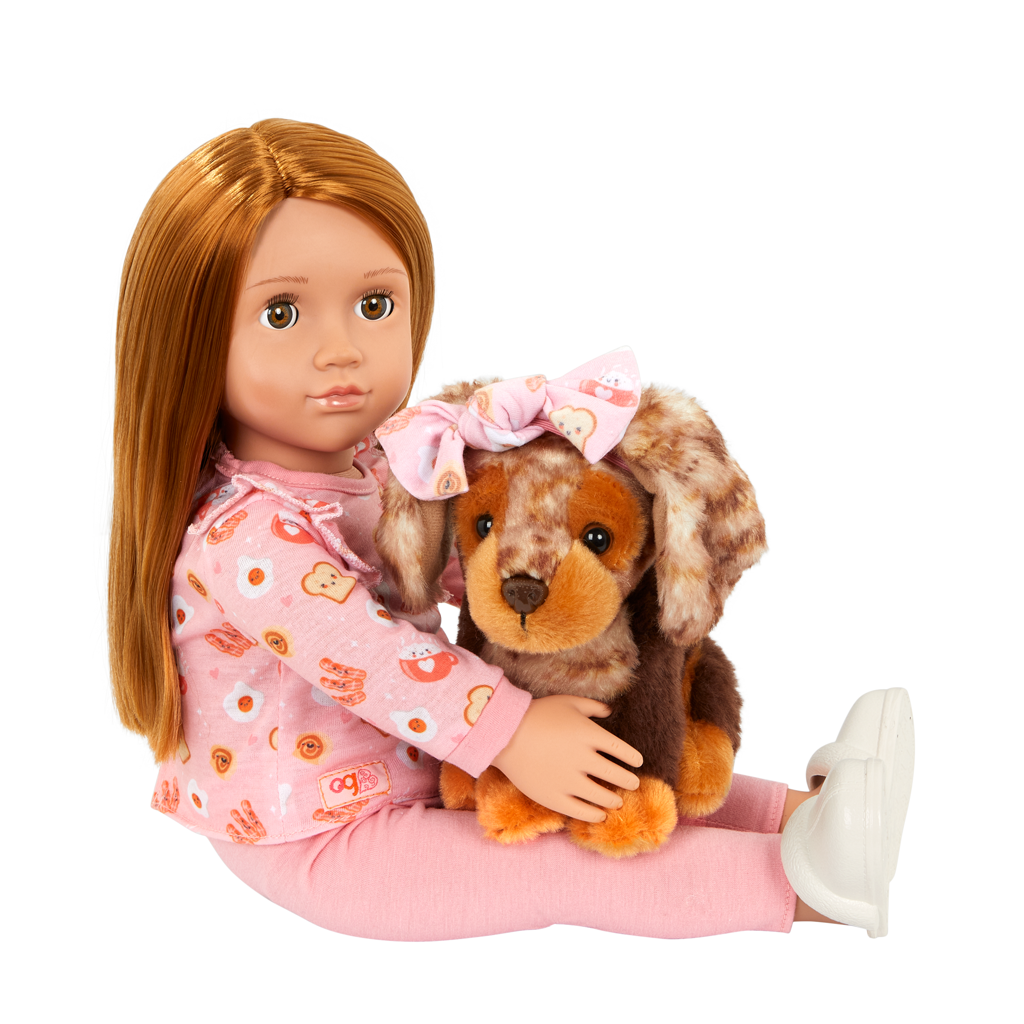 Our Generation 18-inch Doll & Pet Claudia & Cinnamon