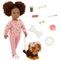 Our Generation 18-inch Doll & Pet Camryn & Coco