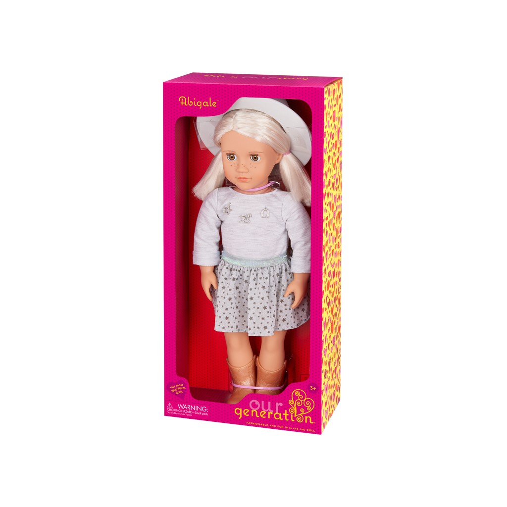 Abigale 46cm doll package