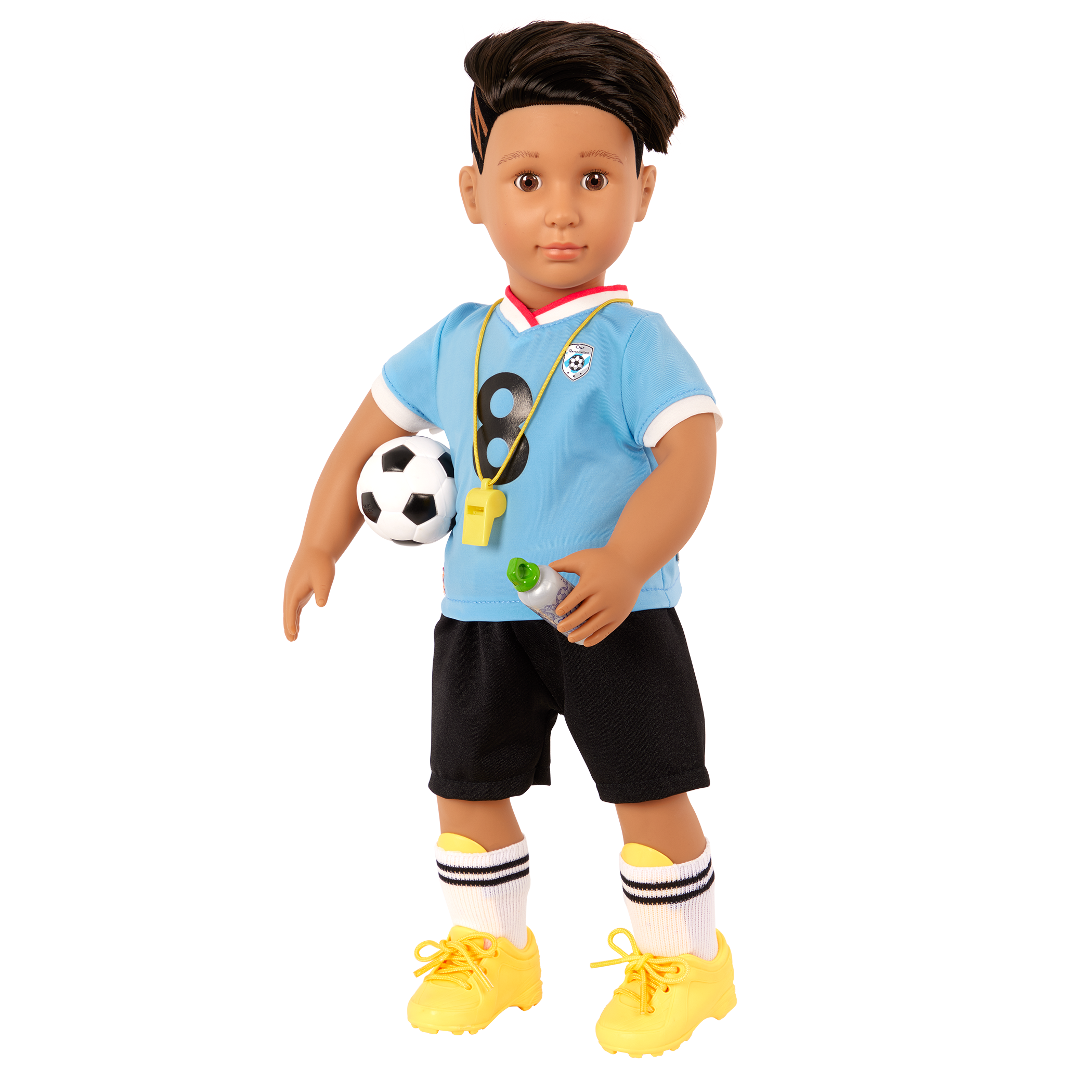 Our Generation Posable 18-inch Soccer Doll Mateo