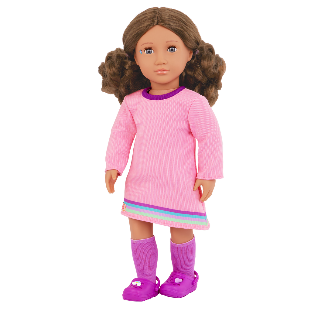 Our Generation 18-inch Doll Finley & Stickers