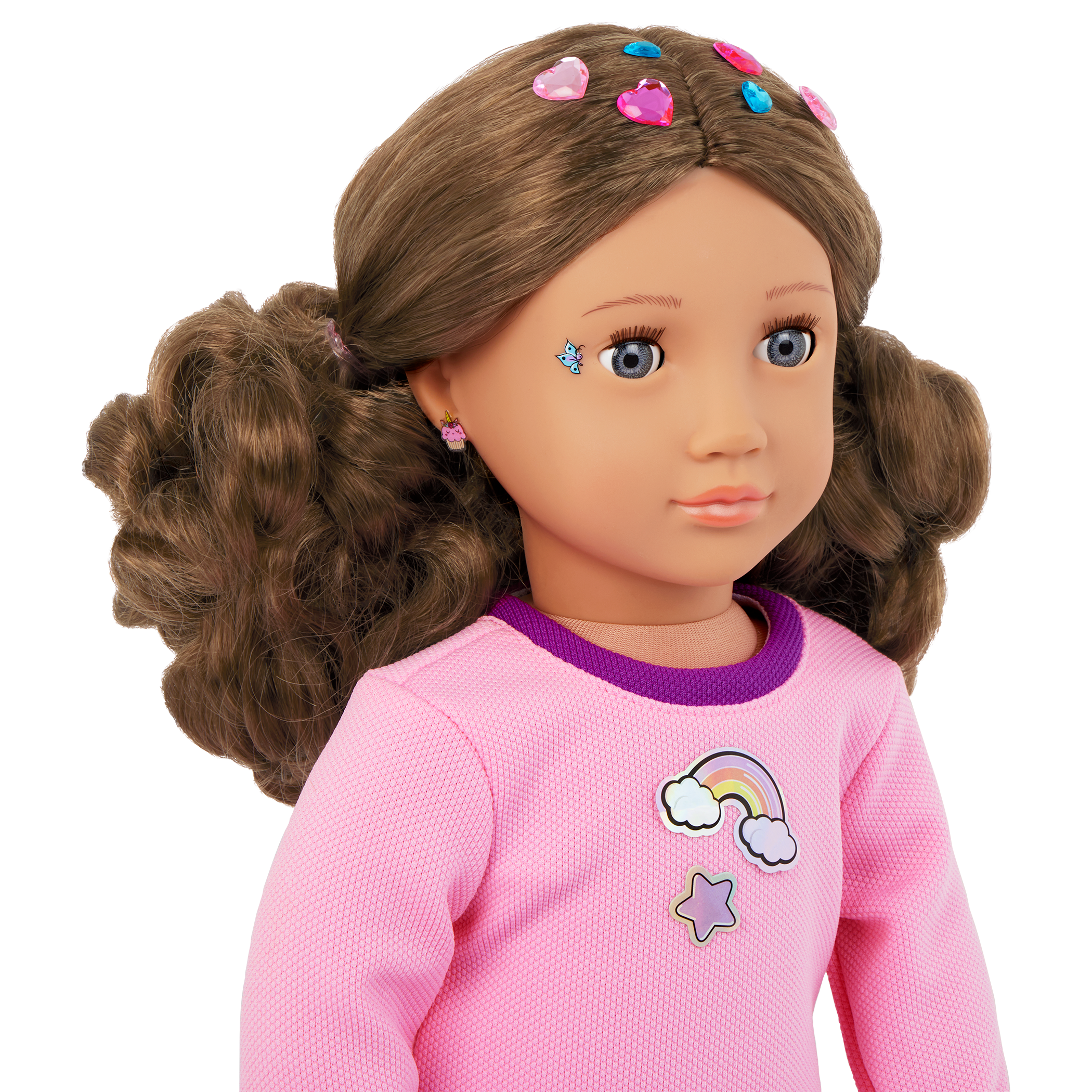 Our Generation 18-inch Doll Finley & Stickers