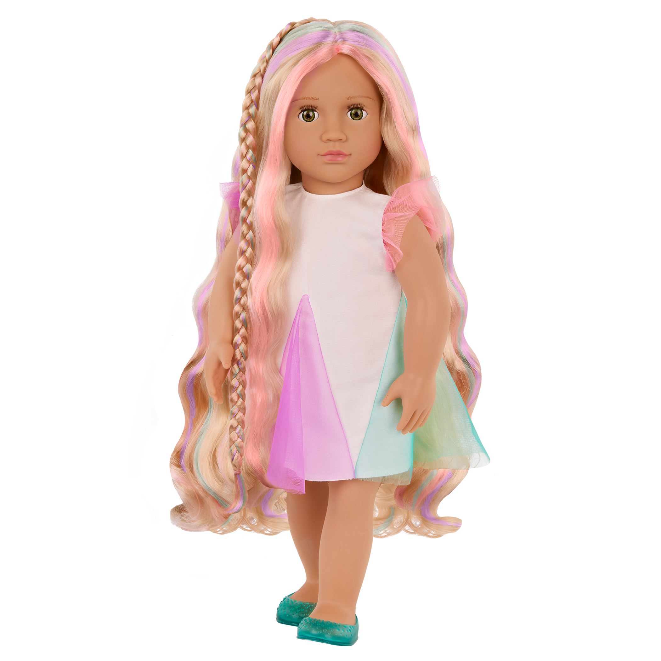 Our Generation 18" Hair Grow Doll Tessie & Accessories