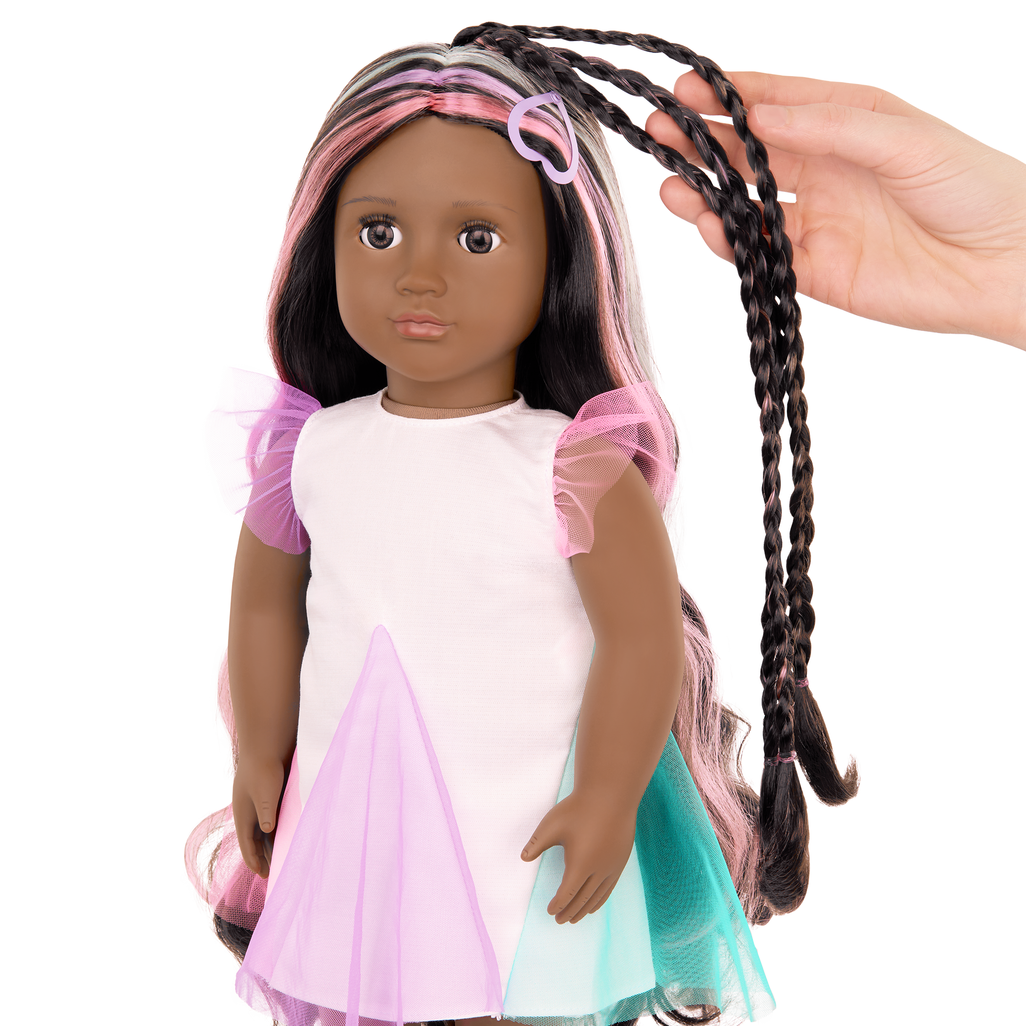 Our Generation 46 cm Hair Grow Doll Tasha & Accessories