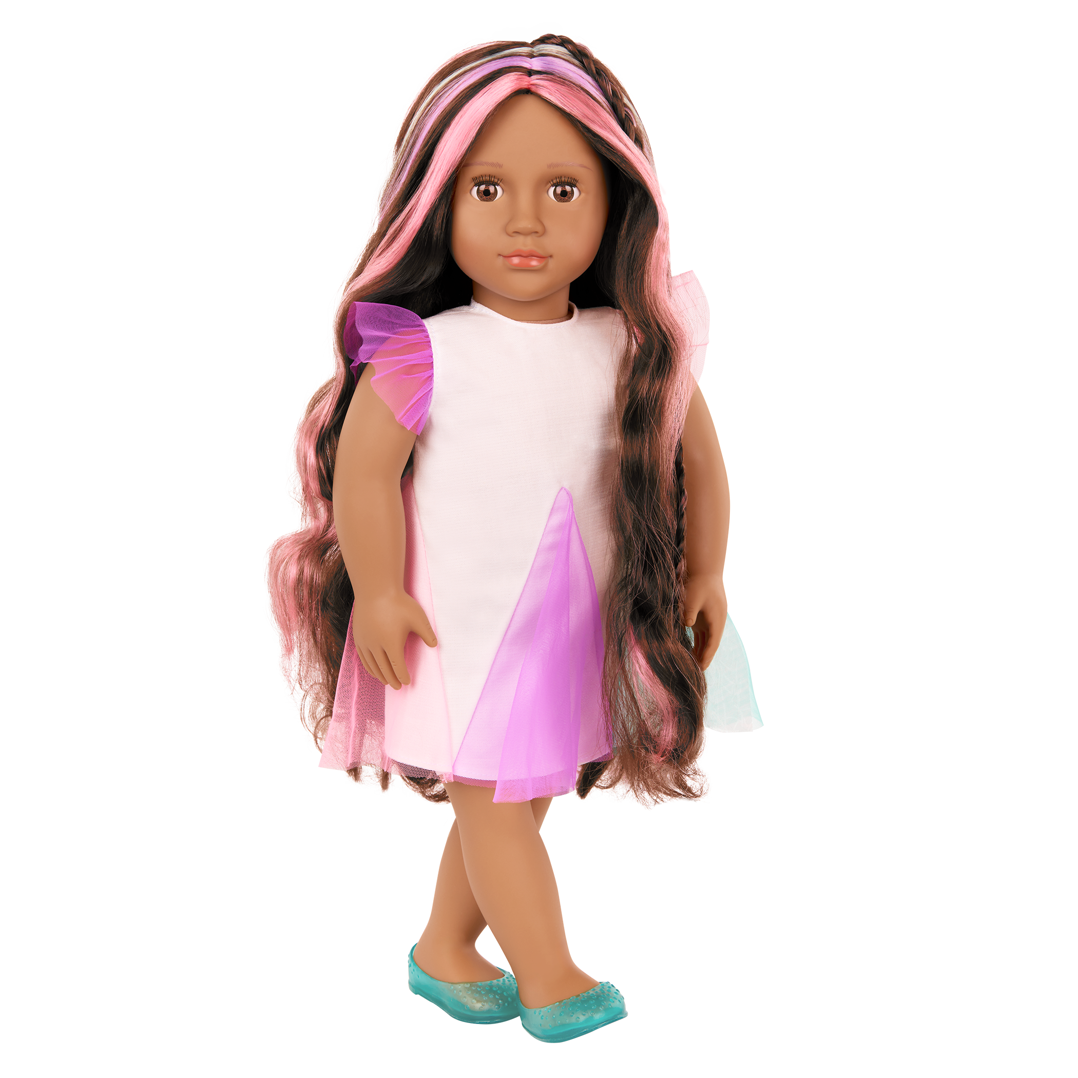 Our Generation 18" Hair Grow Doll Tania & Accessories