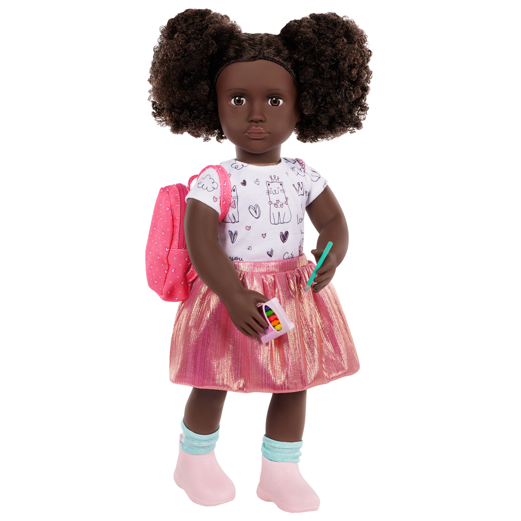 Our Generation 18-inch Doll Virginia & Storybook