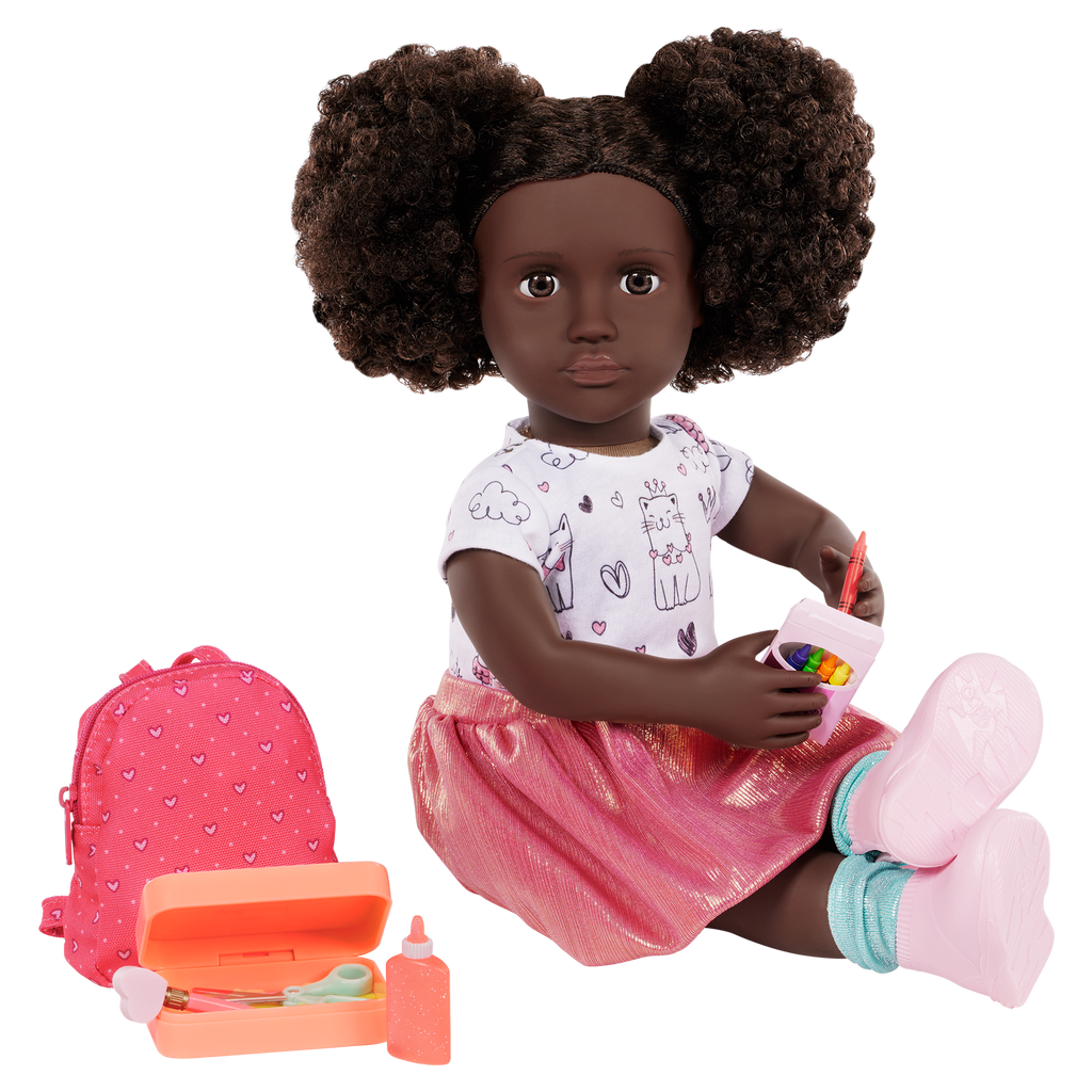 Our Generation 18-inch Doll Virginia & Storybook