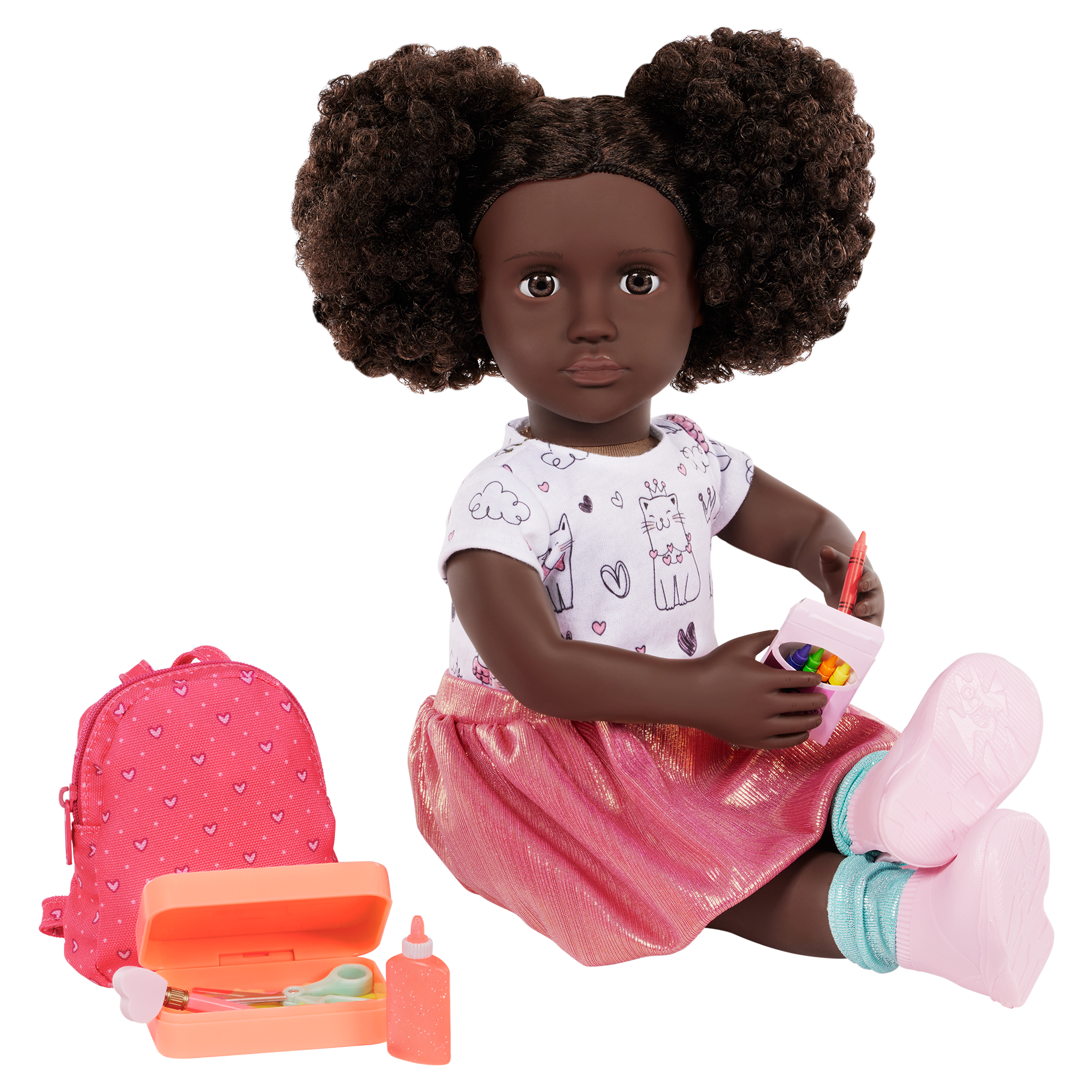 Our Generation 18-inch Doll Virginia & Storybook