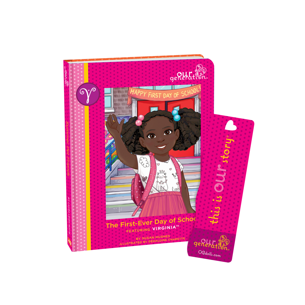 Our Generation 18-inch Doll Virginia & Storybook