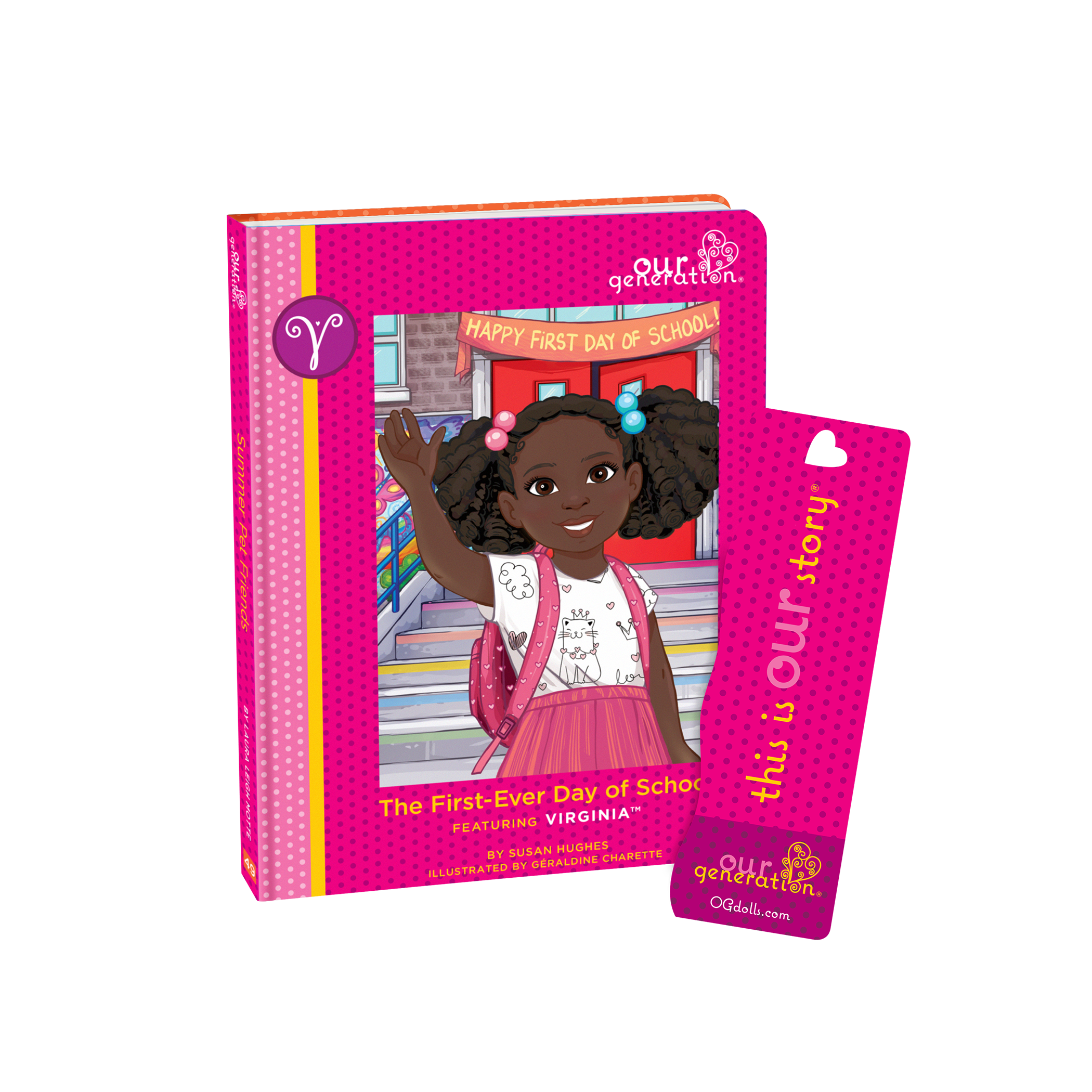 Our Generation 18-inch Doll Virginia & Storybook