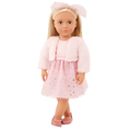 18-inch Fashion Doll with Pink Dress Outfit