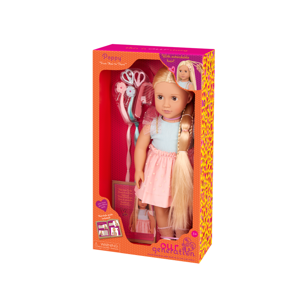 Our Generation - Poppy `From Hair to There`
