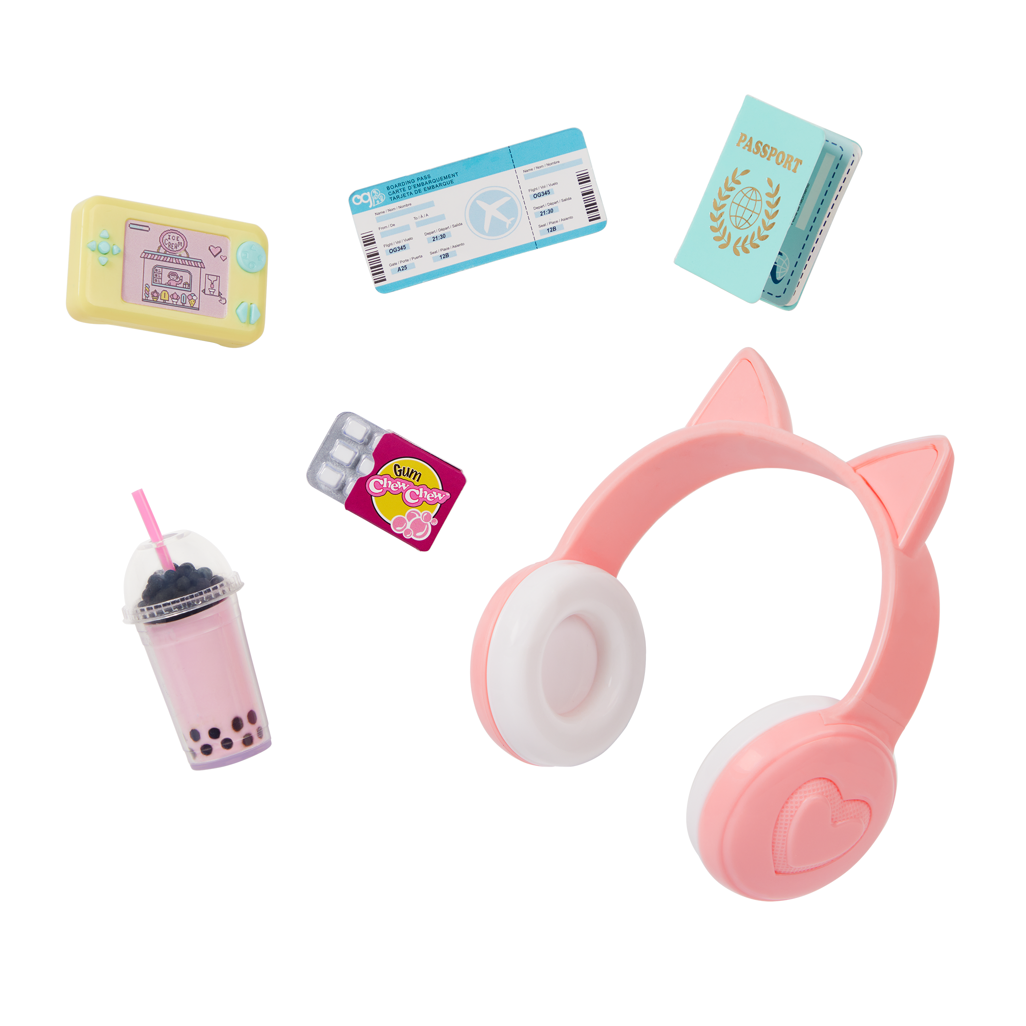 Our Generation 18-inch Doll Linzi & Travel Accessories