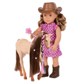Our Generation 46 cm Doll Callie & Pet Foal Set