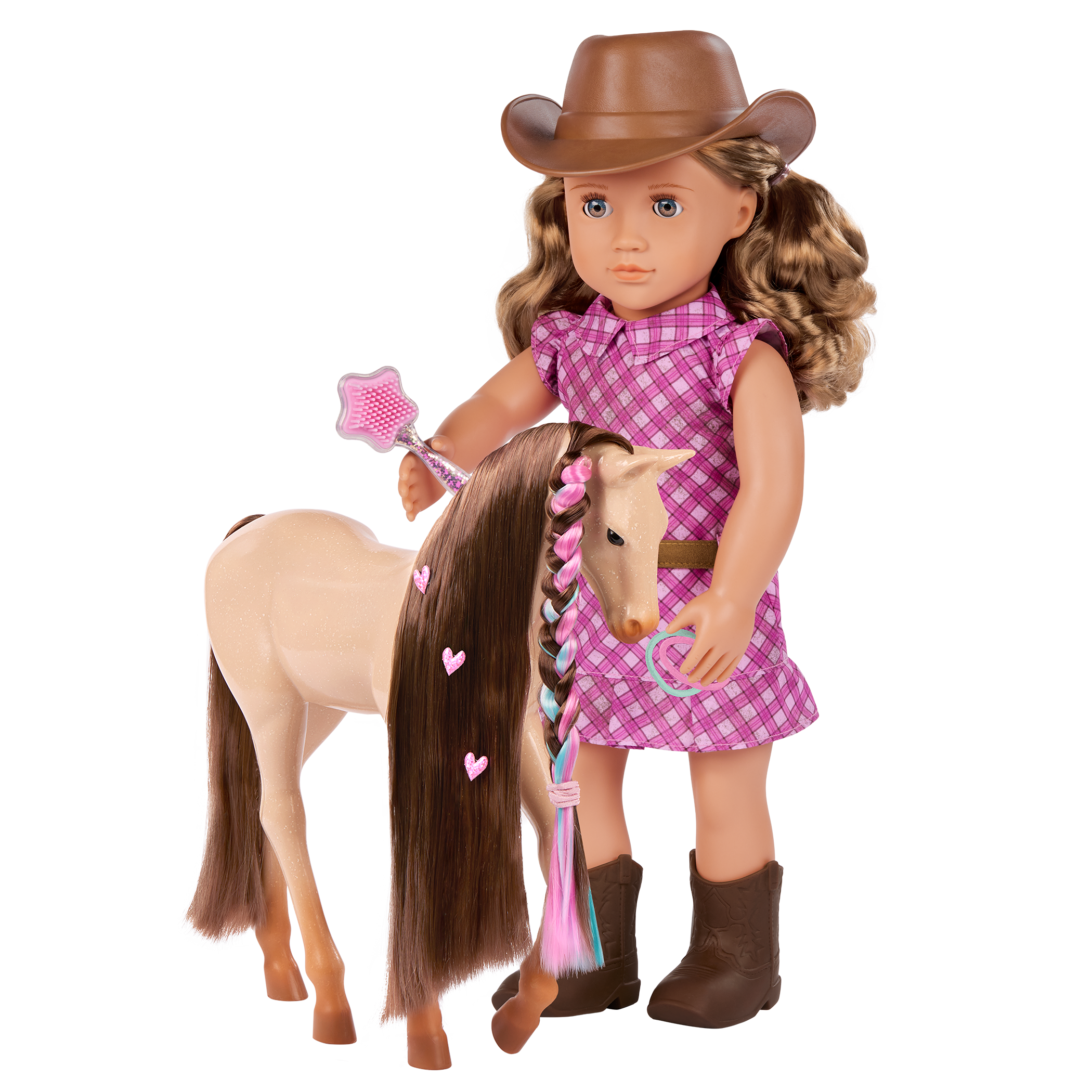 Our Generation 46 cm Doll Callie & Pet Foal Set