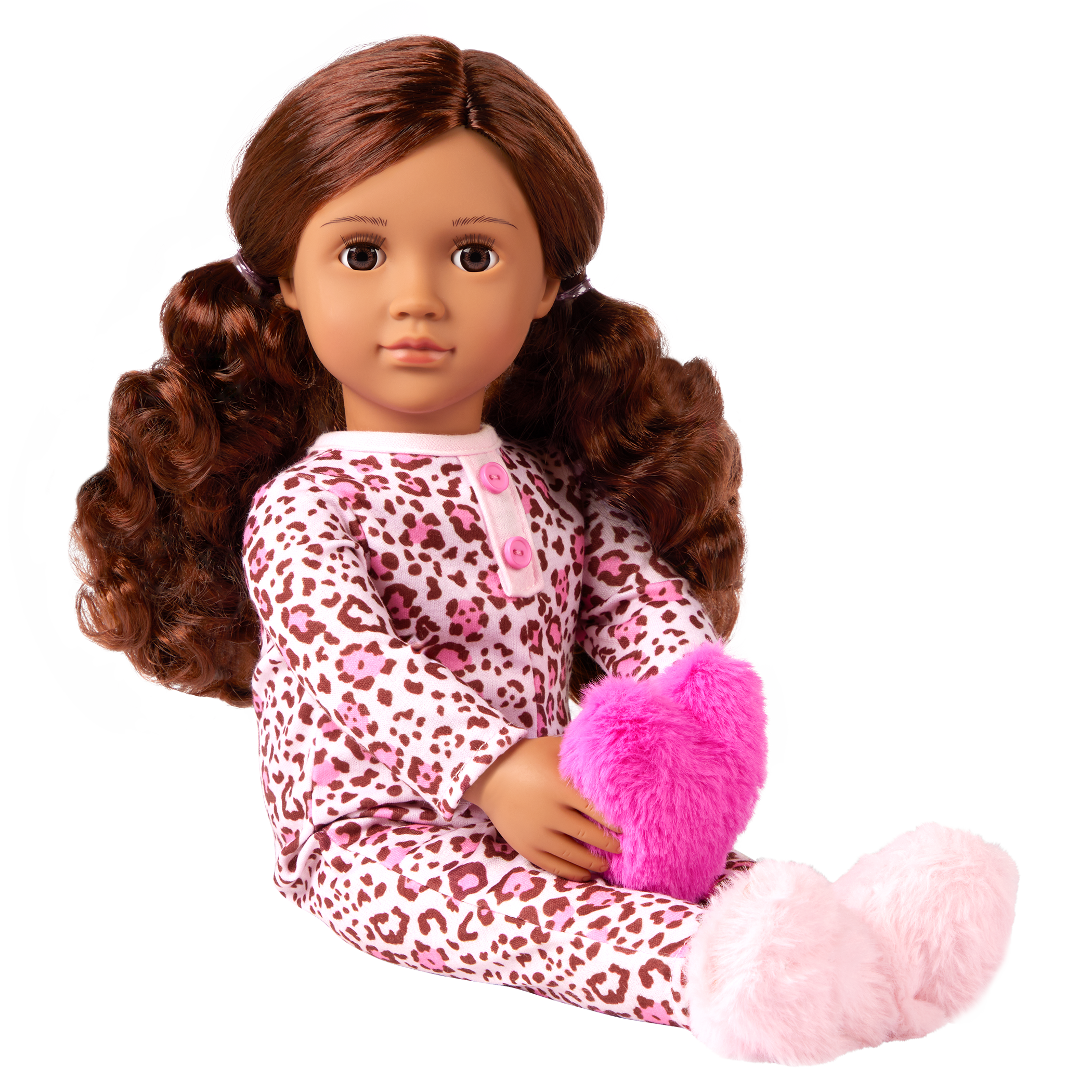 Our Generation 46 cm Doll Gracia in Leopard Pajama