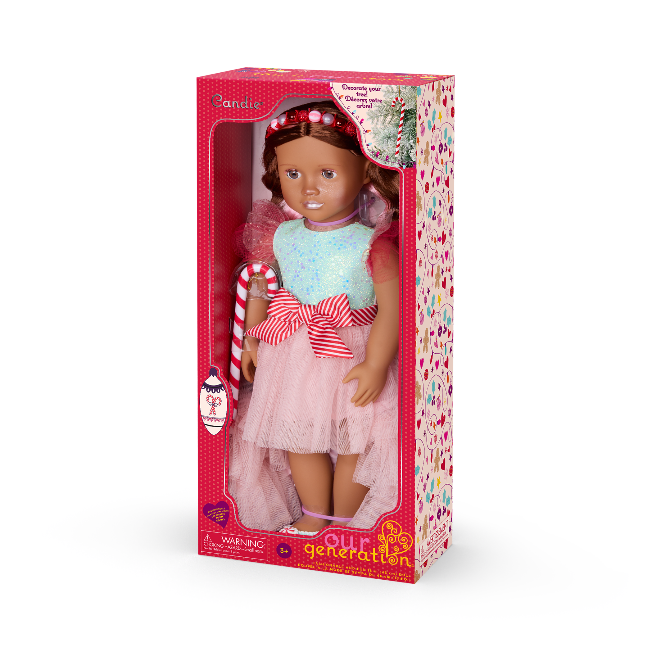 Our Generation 46 cm Holiday Doll Candie