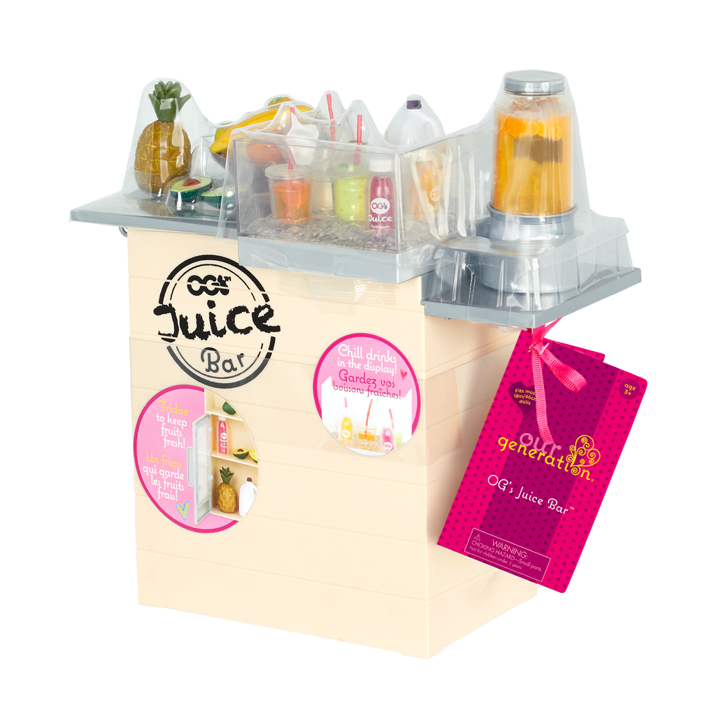 Our Generation Juice Bar Accessory Set for 18-inch Dolls