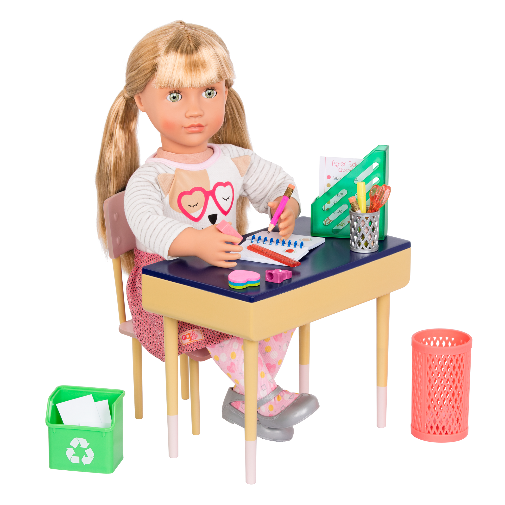 Our Generation Brilliant Bureau Desk Set for 18-inch Dolls
