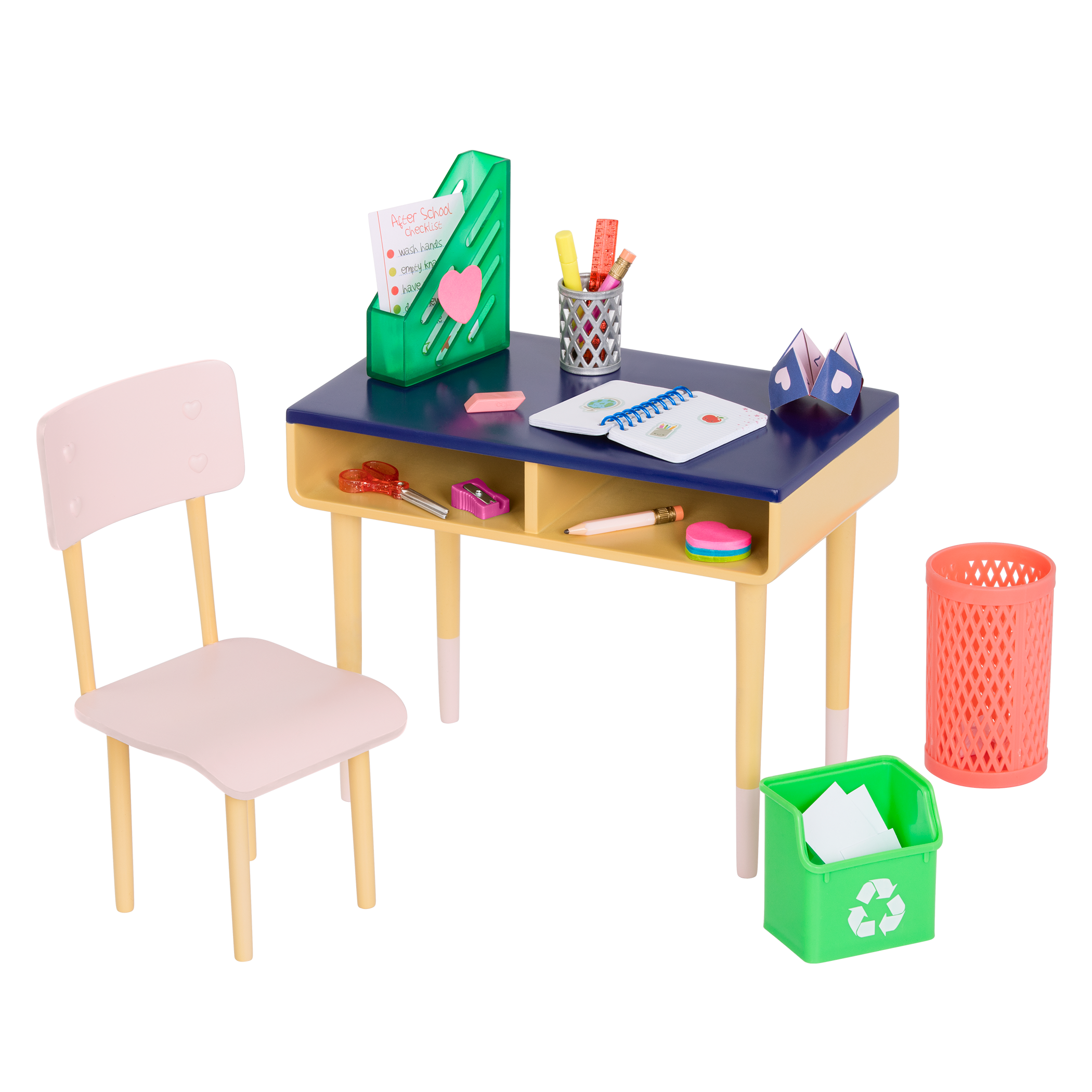 Our Generation Brilliant Bureau Desk Set for 18-inch Dolls