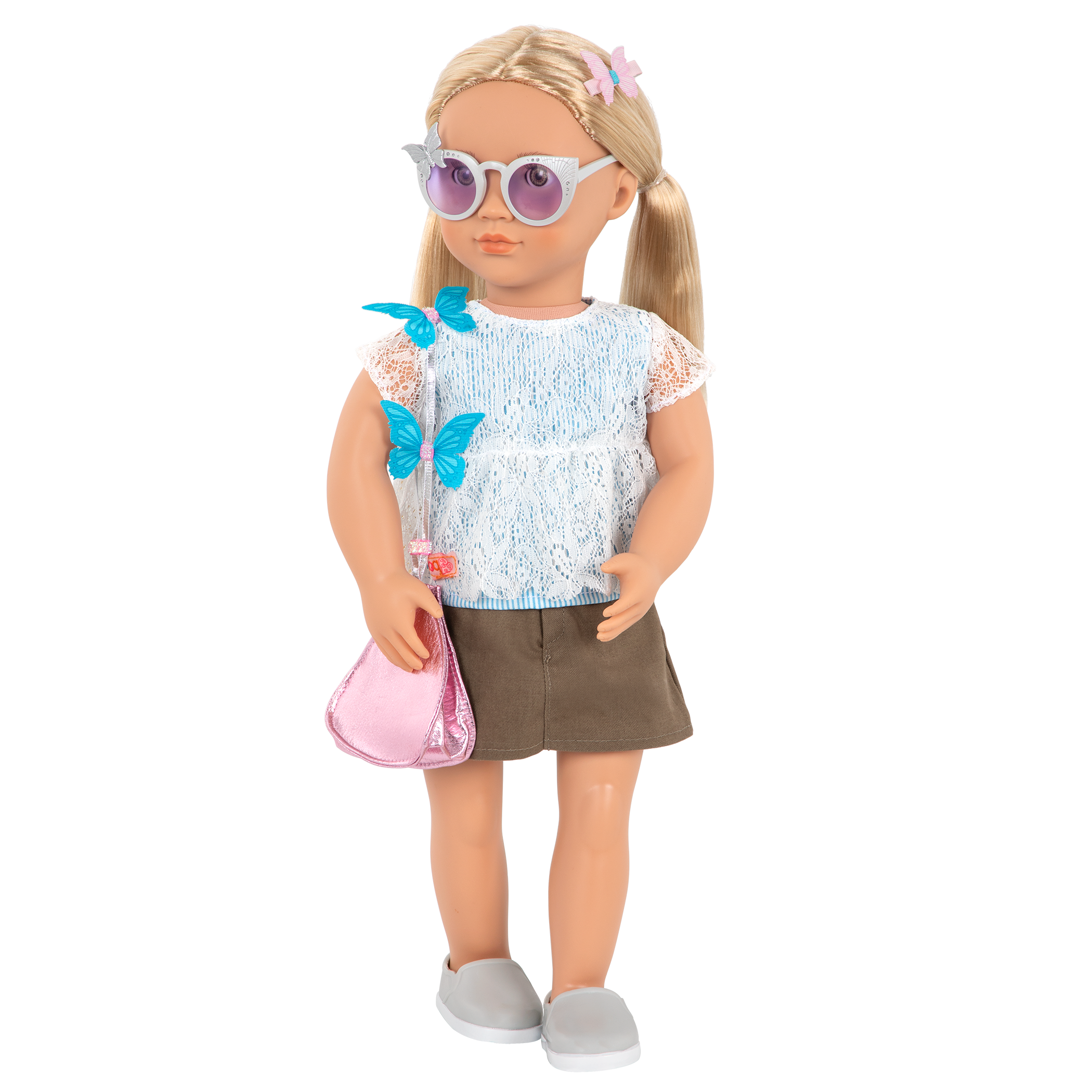 Butterfly Flutter Purse Set for 18-inch Dolls