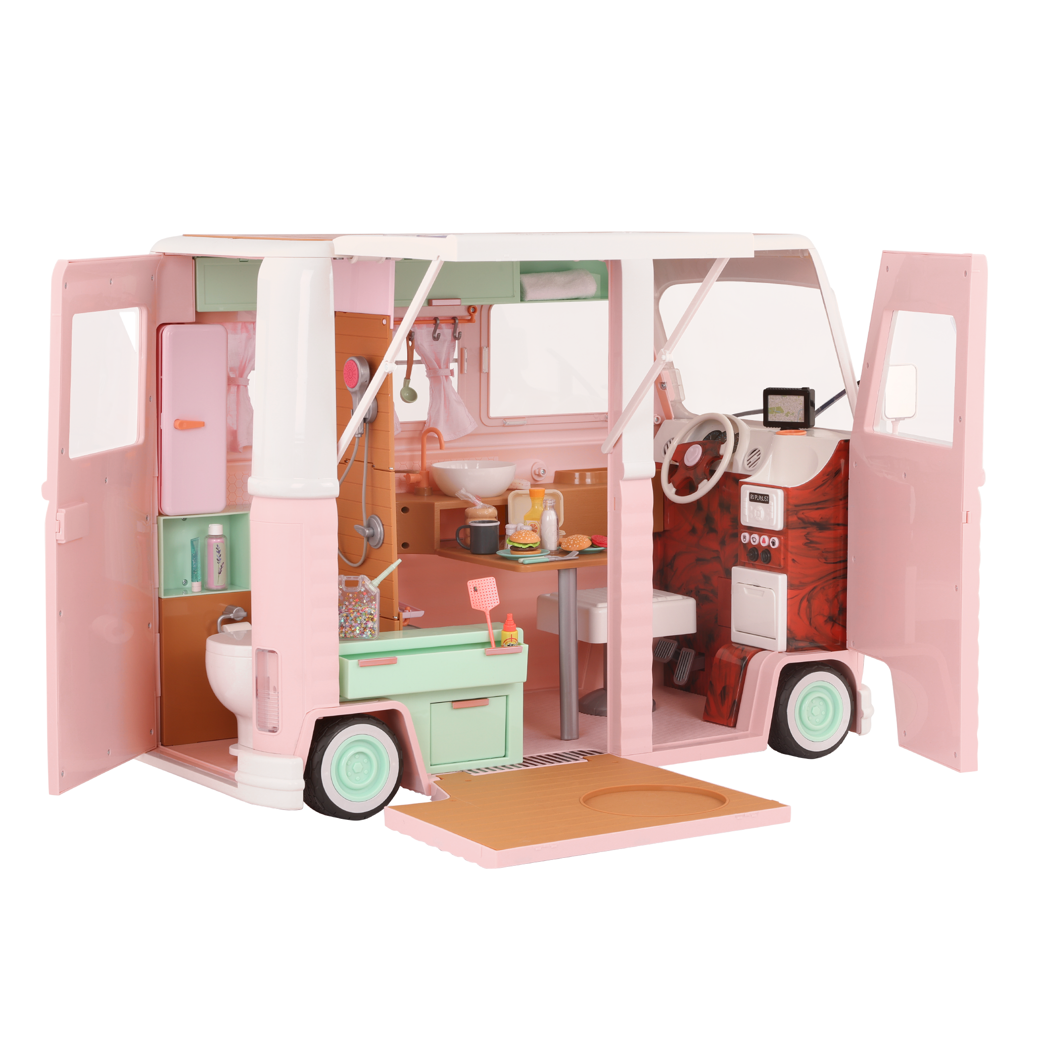 RV Country Cruising | 18-inch Doll Camper | Our Generation – The Play Room