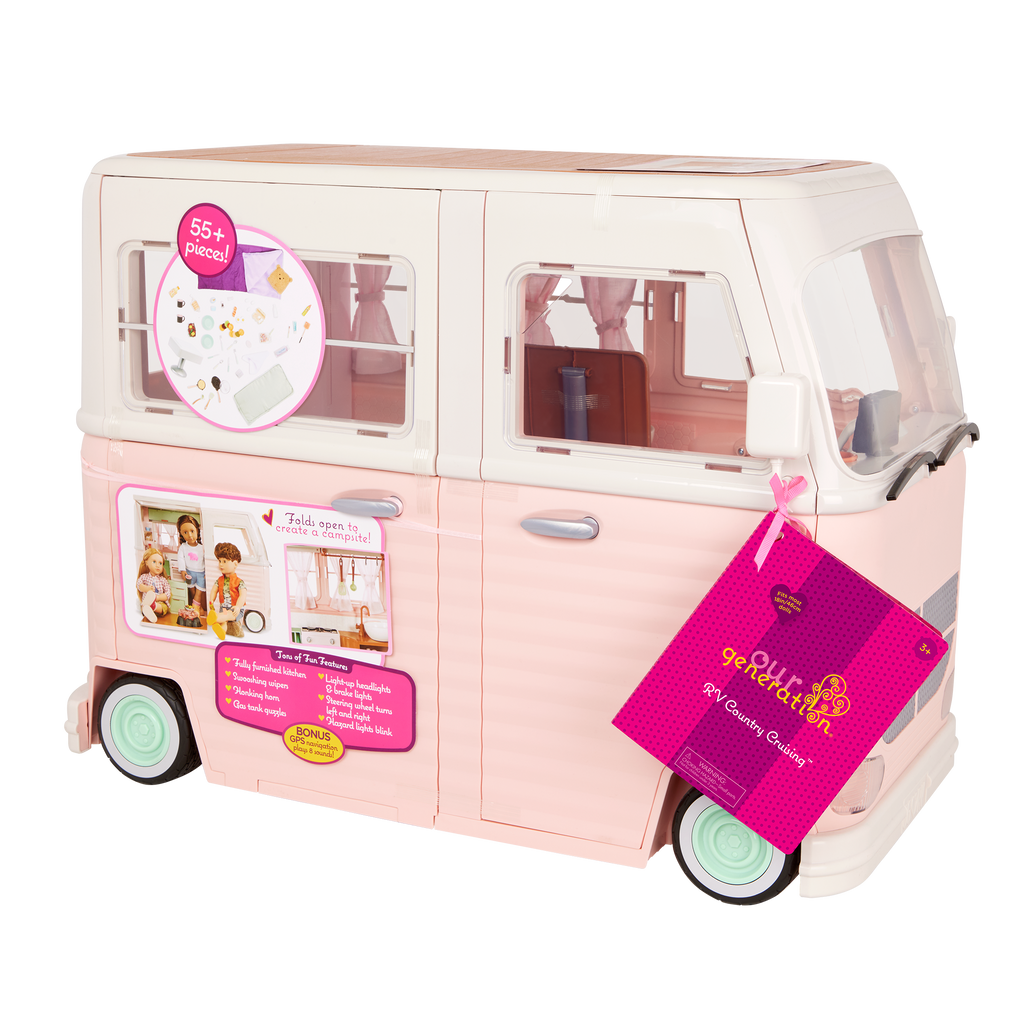 Our Generation RV camping playset for 18 inch doll package