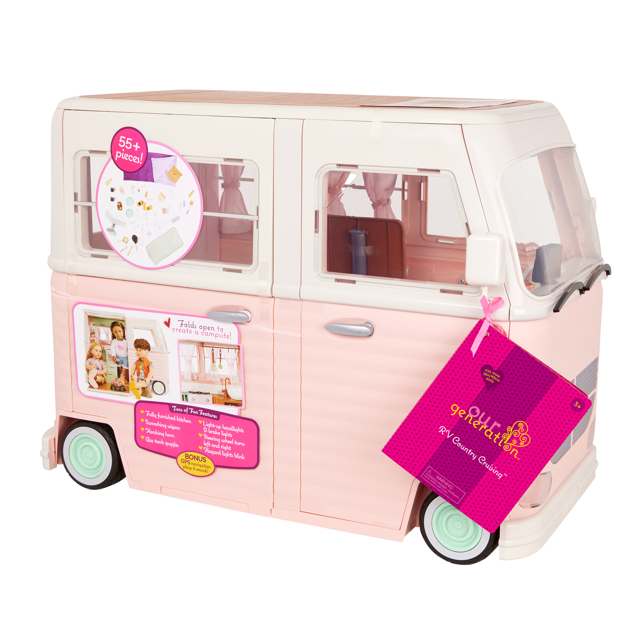 Our Generation RV camping playset for 18 inch doll package